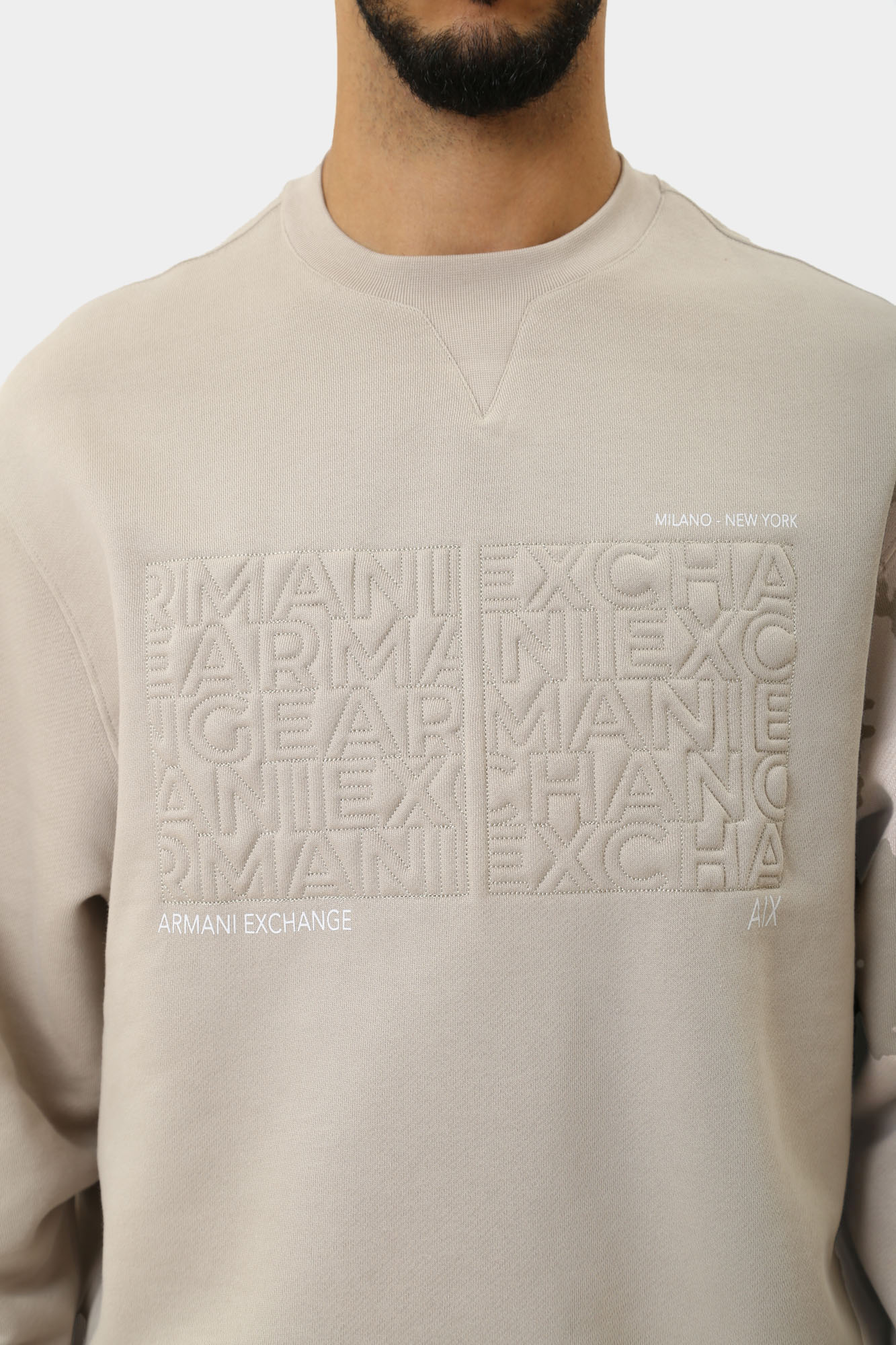 6DZMAA_ZJKAZ_17AB Свитшот Armani Exchange Коричневый