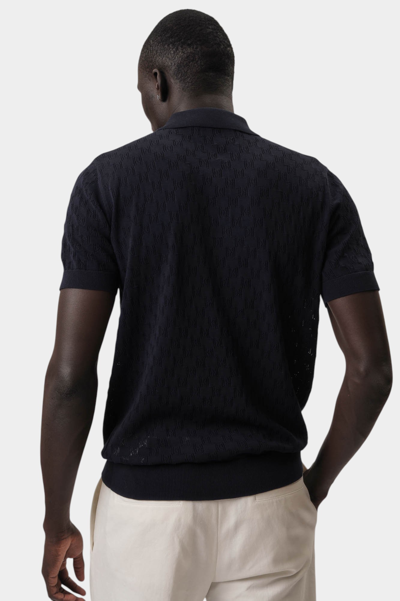 552301_655002 Поло трикотажное Karl Lagerfeld Синий