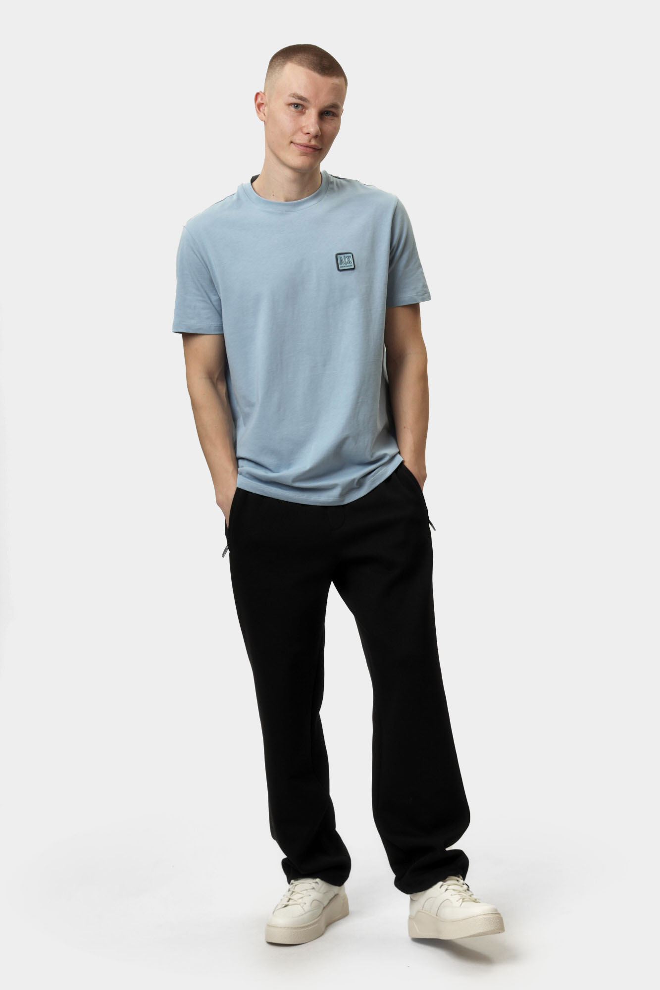 XM000546_AF10361 Футболка Armani Exchange Голубой
