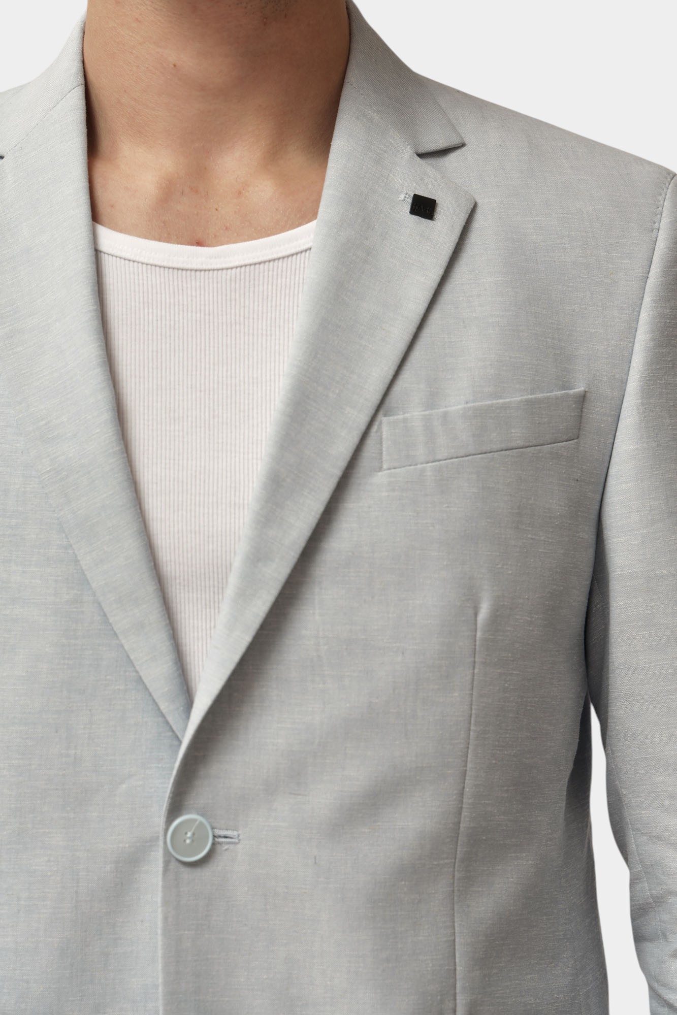 552030_155200 Пиджак классический Karl Lagerfeld Голубой