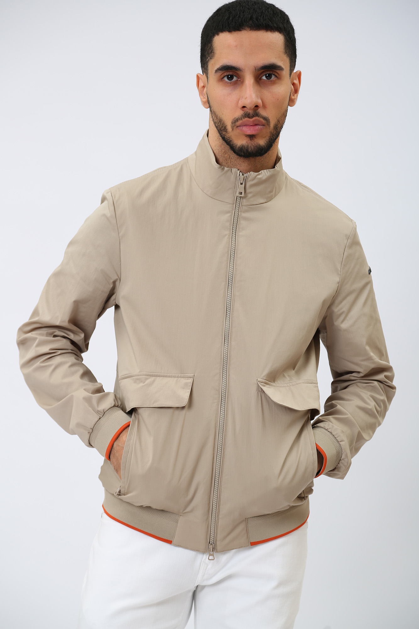 M3520RT2986F Бомбер Geox Бежевый