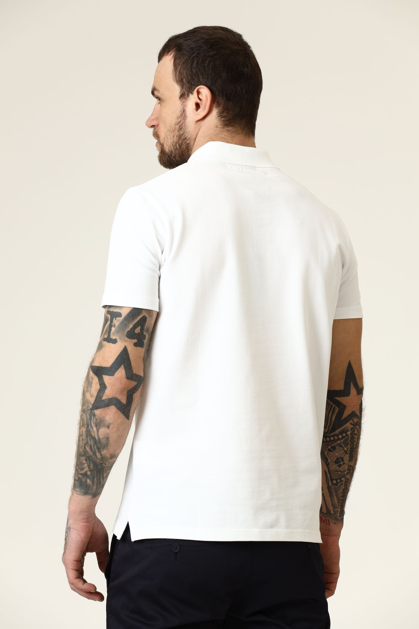 511232_745028 Поло Karl Lagerfeld Белый