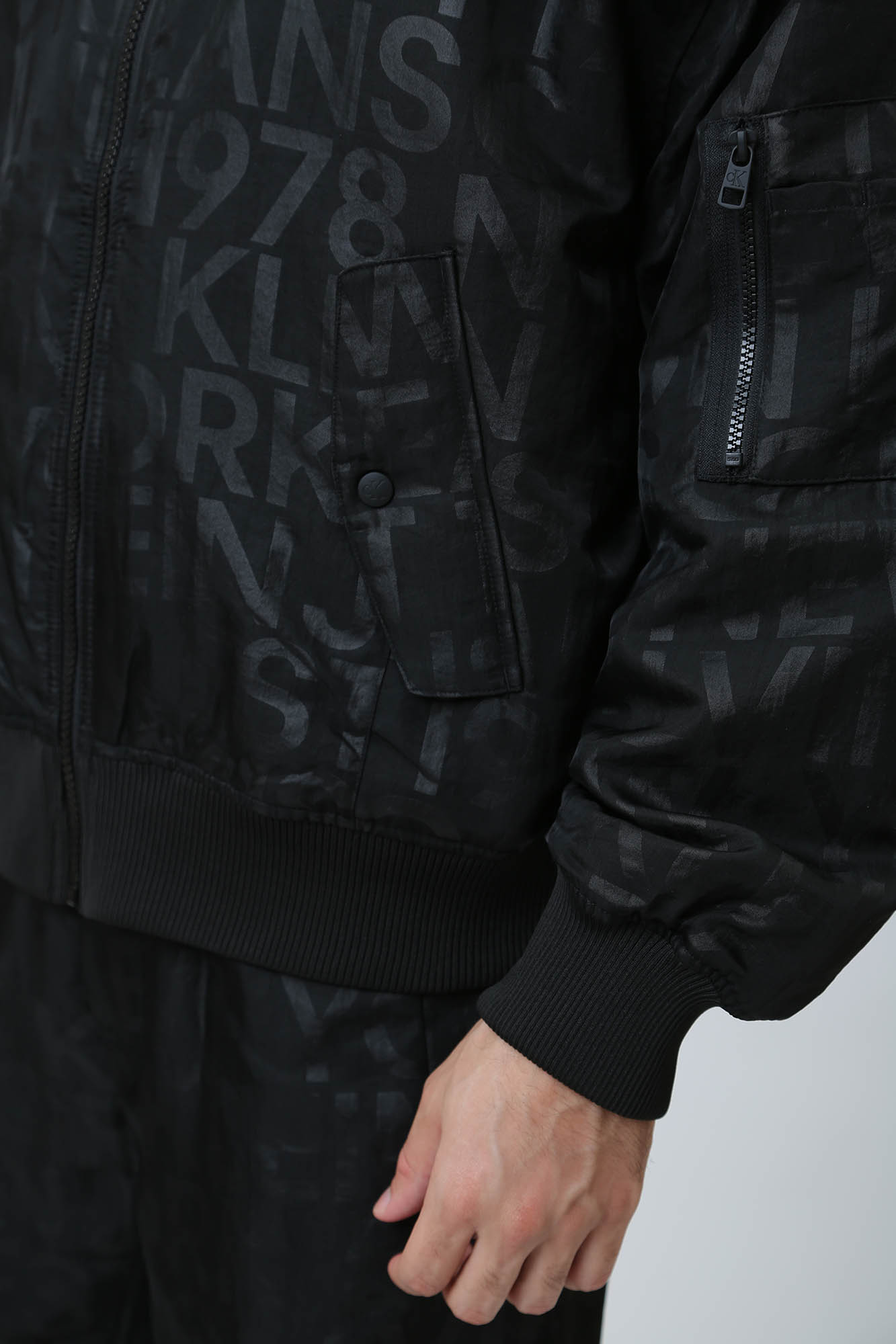 Бомбер Calvin Klein Jeans Черный