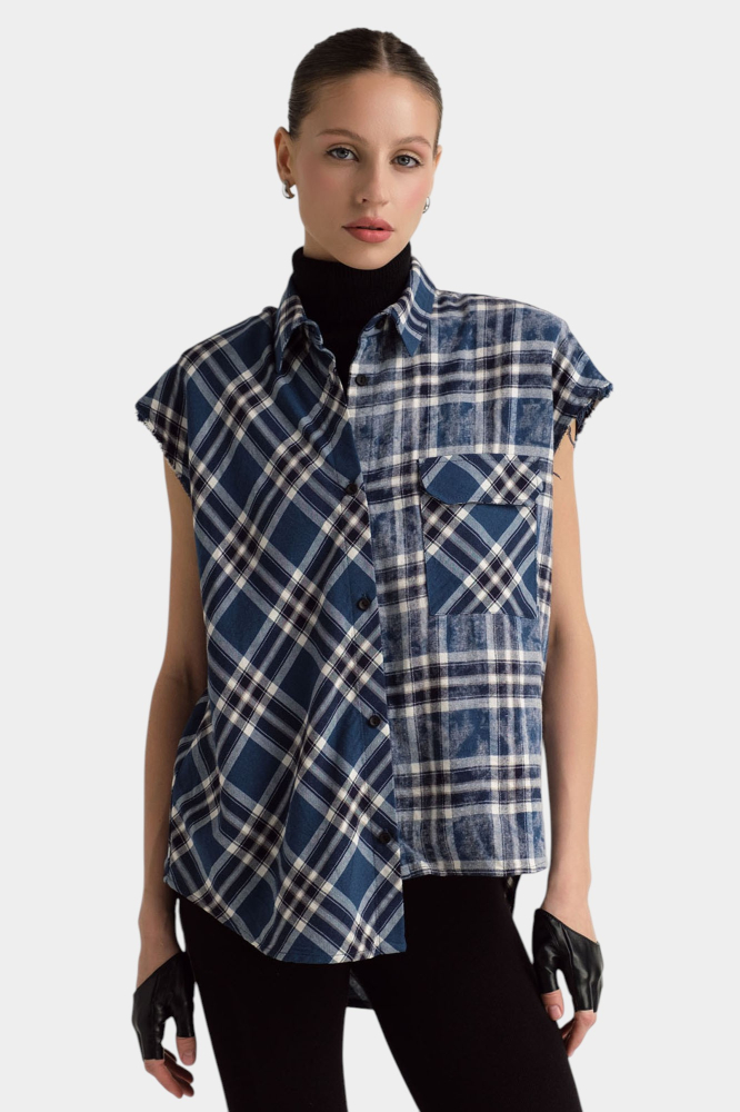 Брюки Armani Exchange Полиэстер Серый