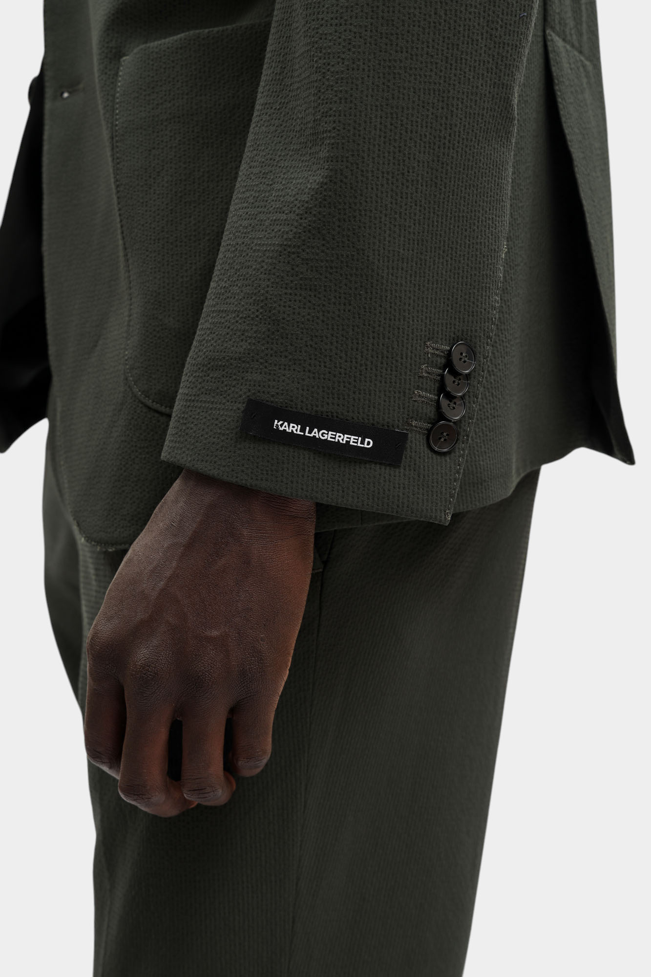 562034_155280 Пиджак Karl Lagerfeld Зеленый