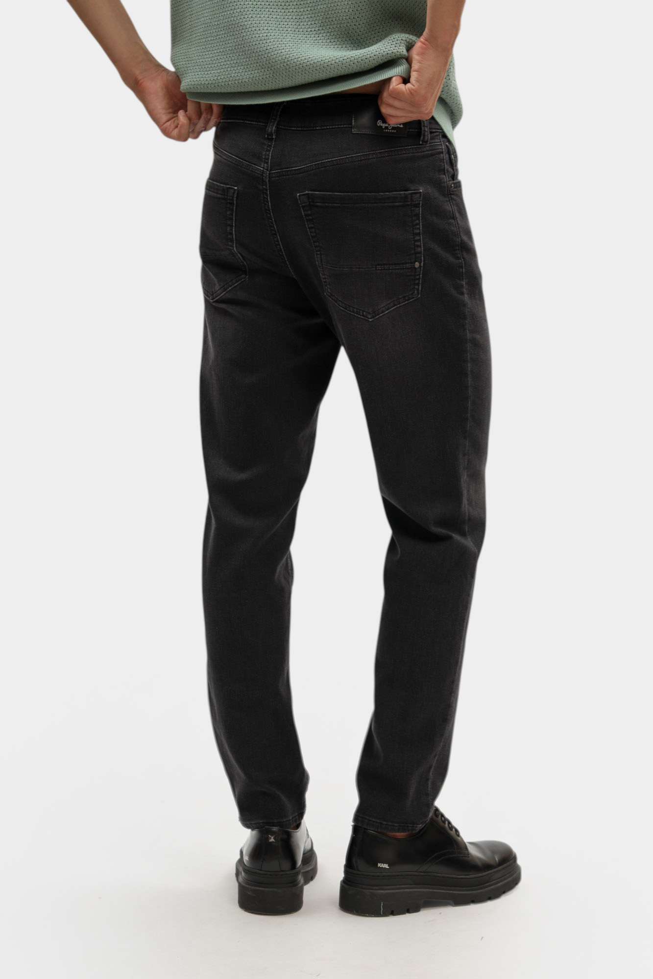 PM2084029FG Брюки джинсовые Pepe Jeans Черный
