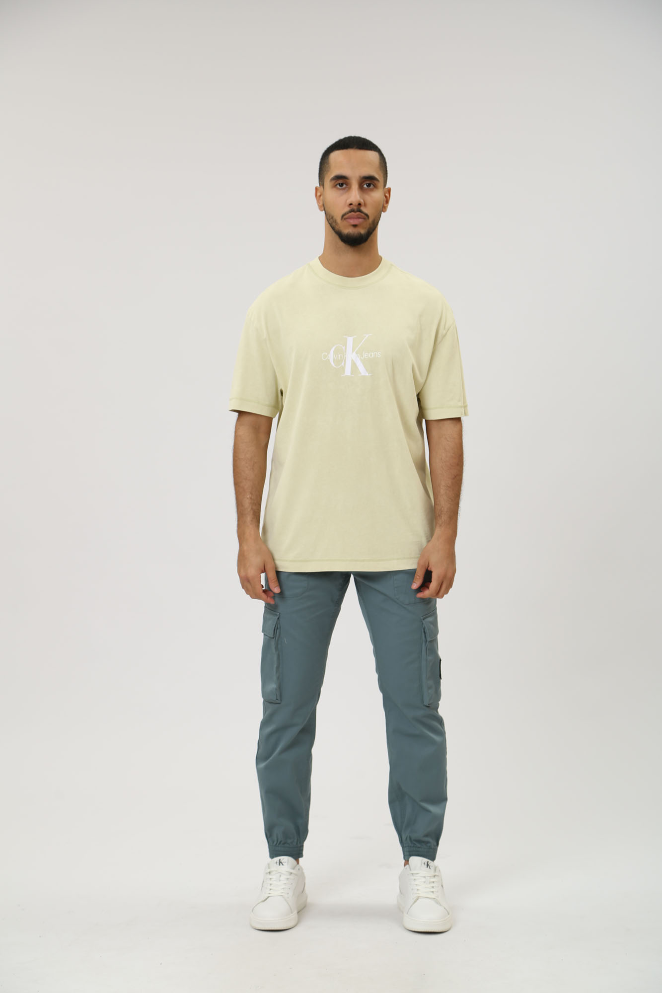 J30J325427 Футболка Calvin Klein Jeans Бежевый
