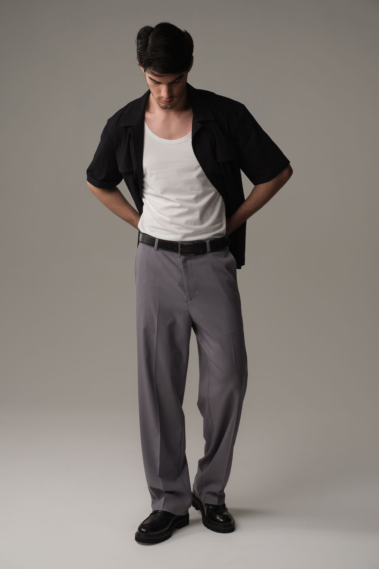 M-251-TH-56-0104-030 Брюки The Hills Серый