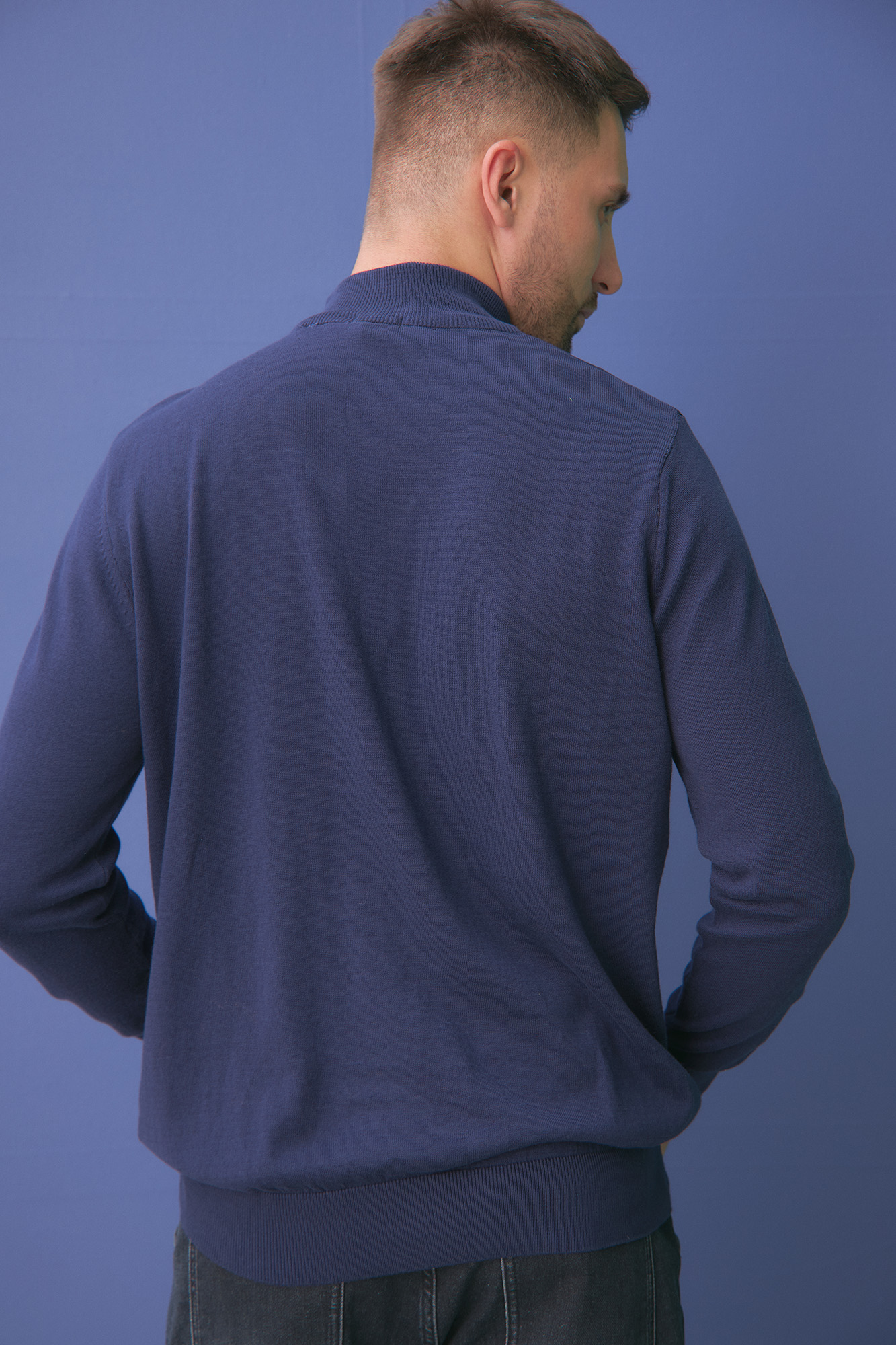 M-231-T-1104 Джемпер The Hills Синий