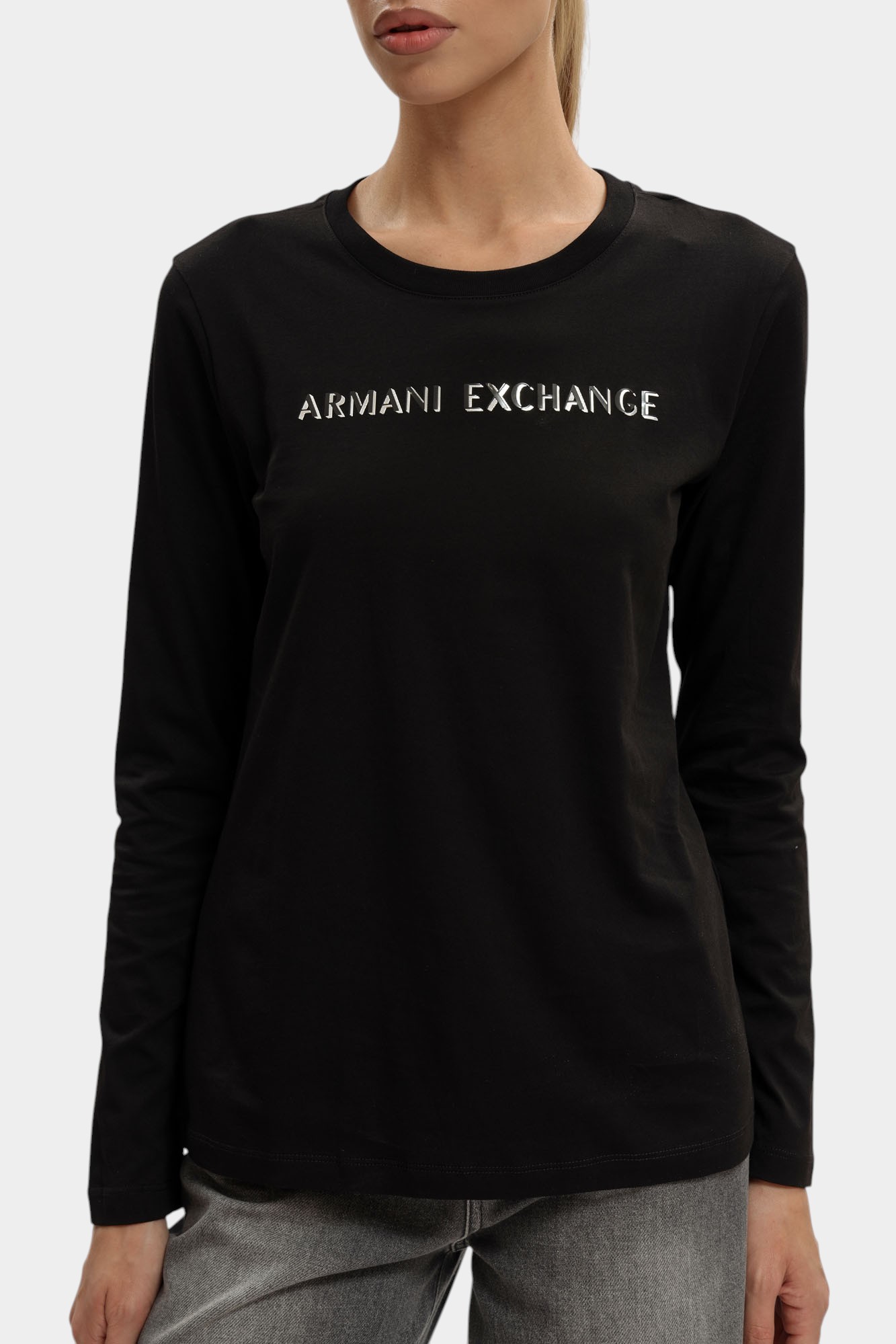 XW001383_AF10356 лонгслив armani exchange 