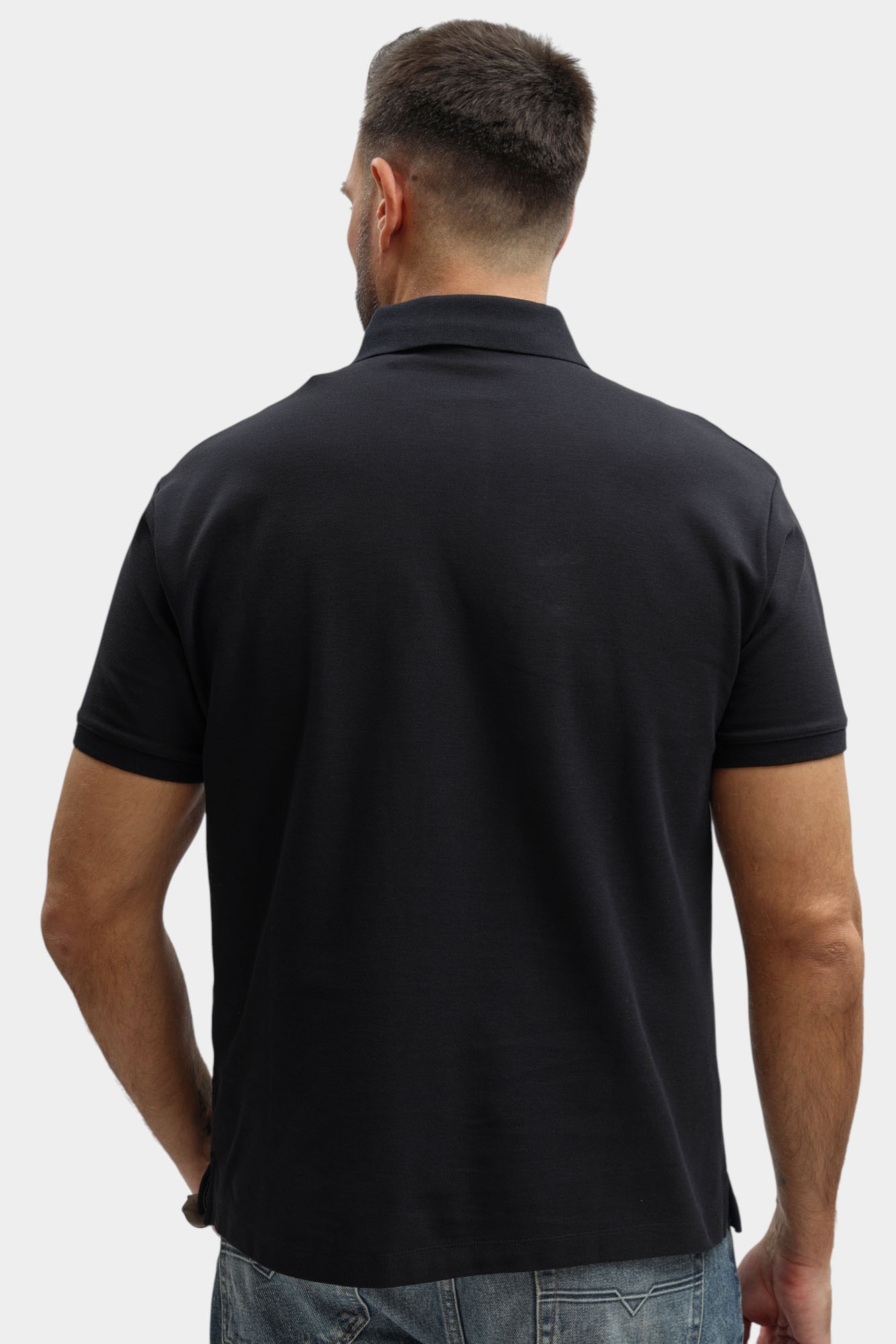 EM005358_AF10497 Поло Emporio Armani Синий