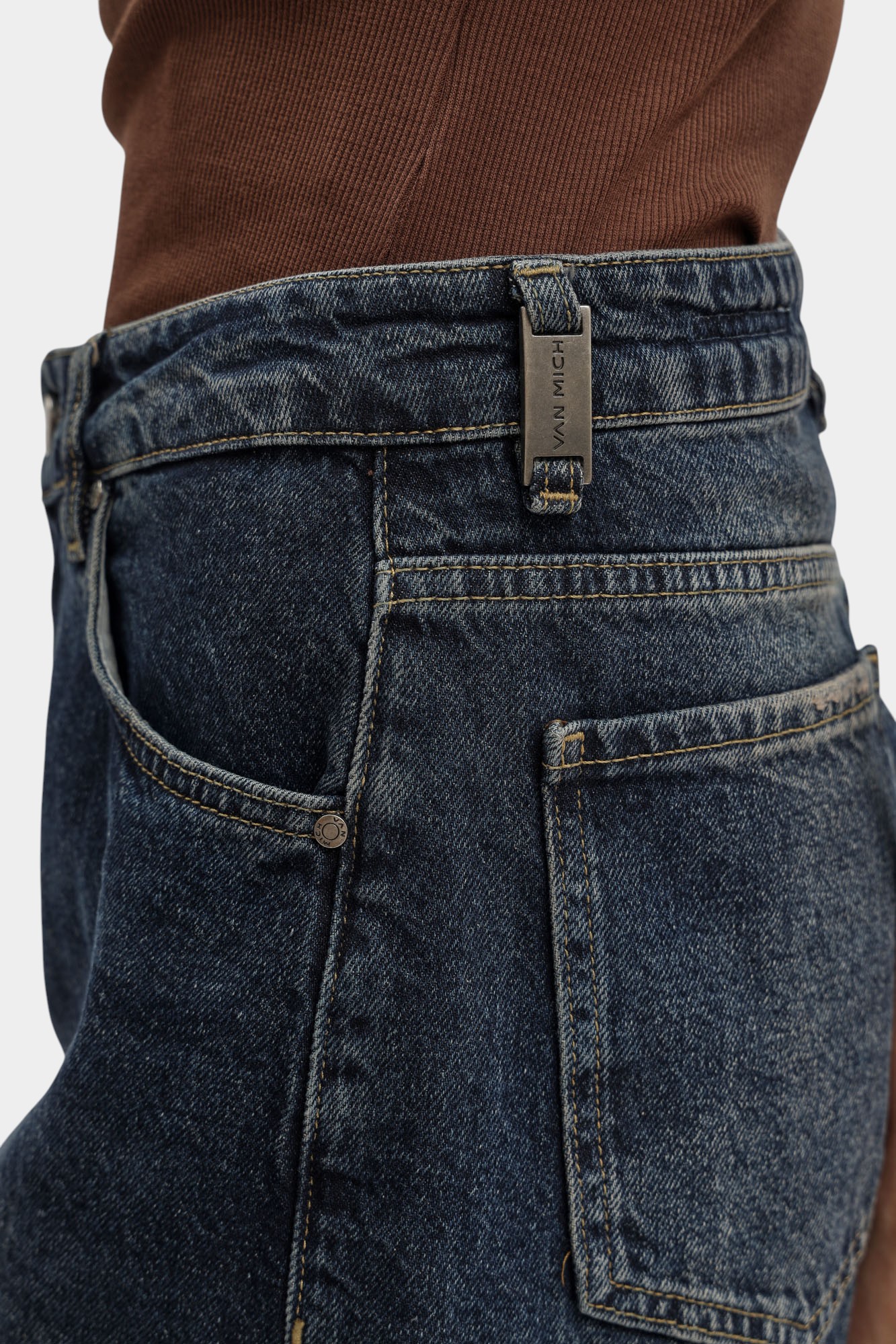 VW-OMA-33-671 шорты джинсовые van mich 