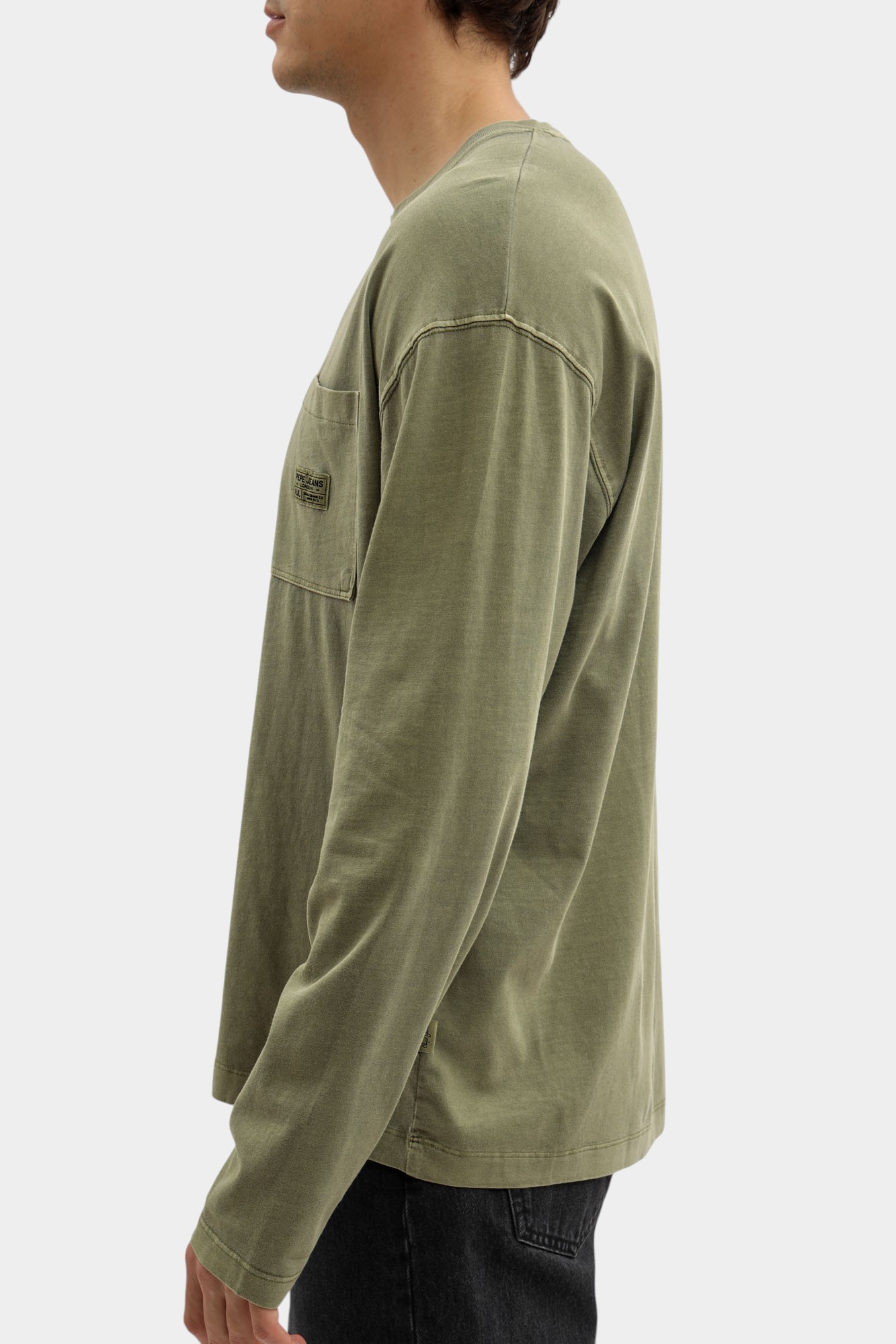 PM5010100 Лонгслив Pepe Jeans Зеленый