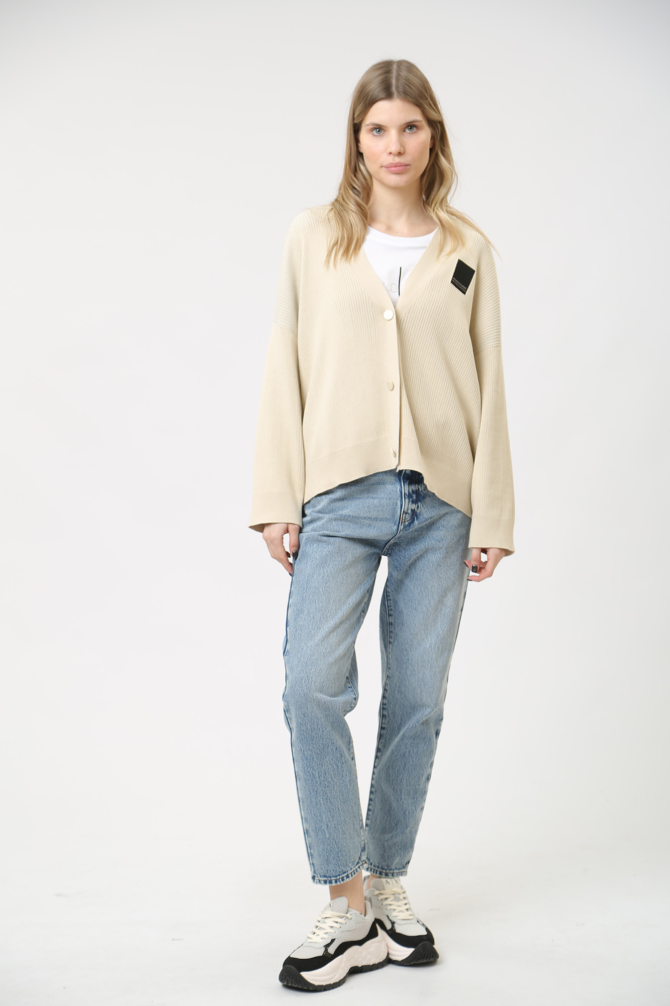 3DYE1L_YM1NZ кардиган armani exchange 