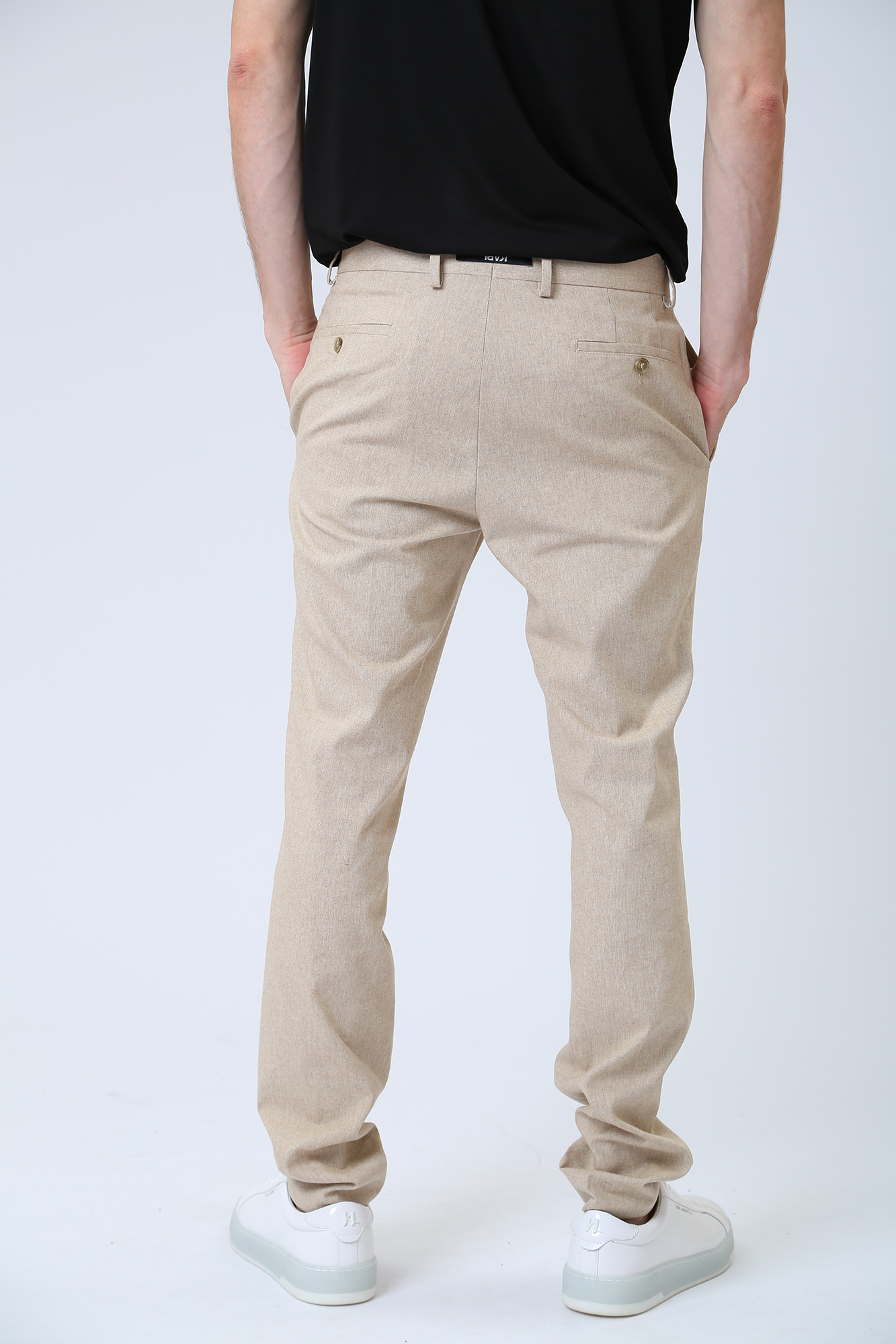 532029_255002 Брюки классические Karl Lagerfeld Бежевый