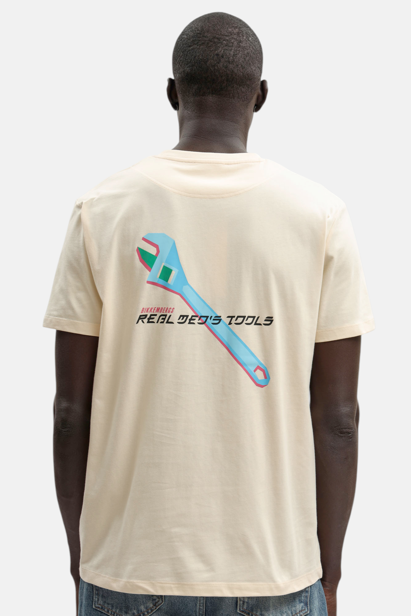 BMT1587 Футболка Bikkembergs Белый