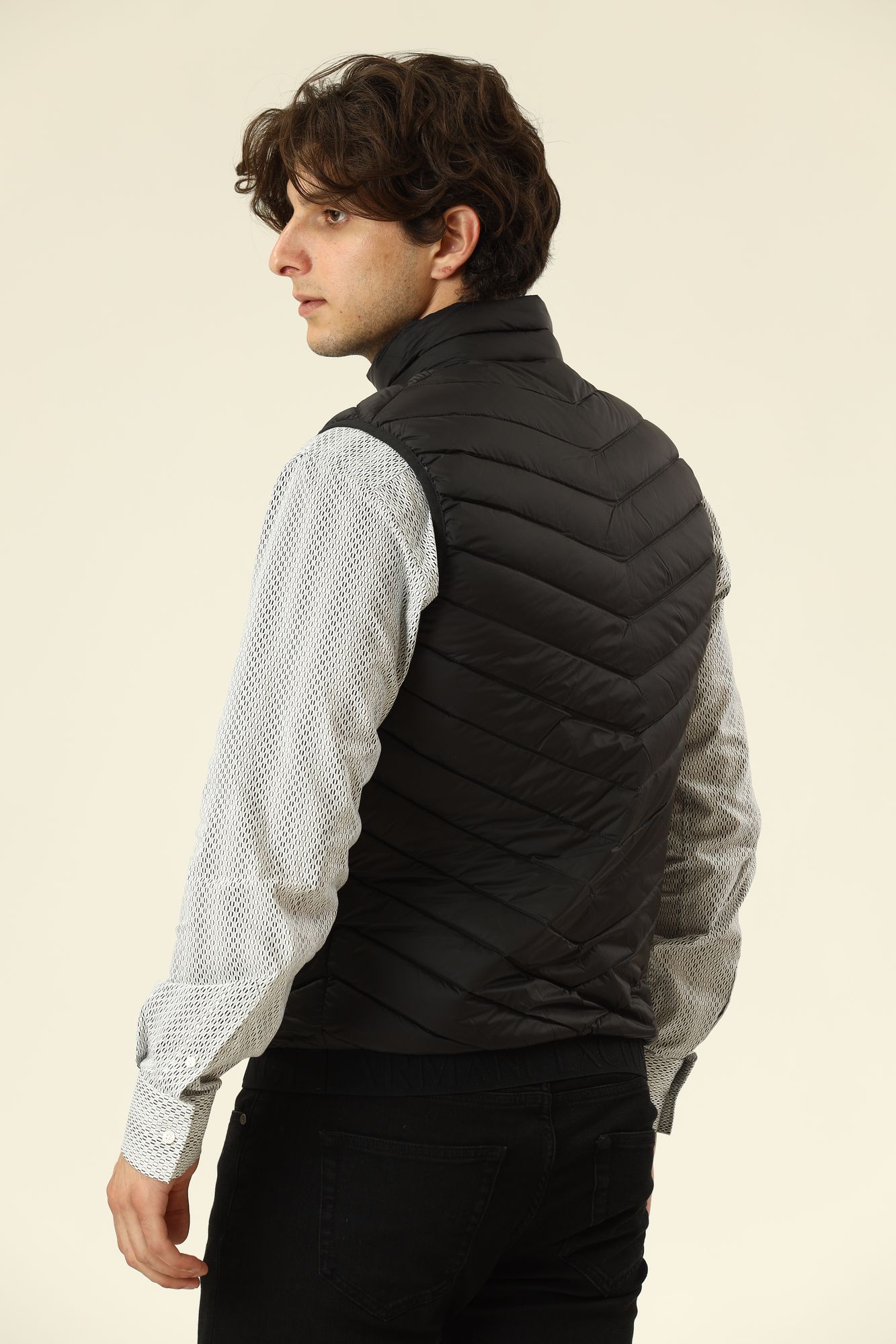 8NZQ52_ZNW3Z Жилет пуховый Armani Exchange Черный