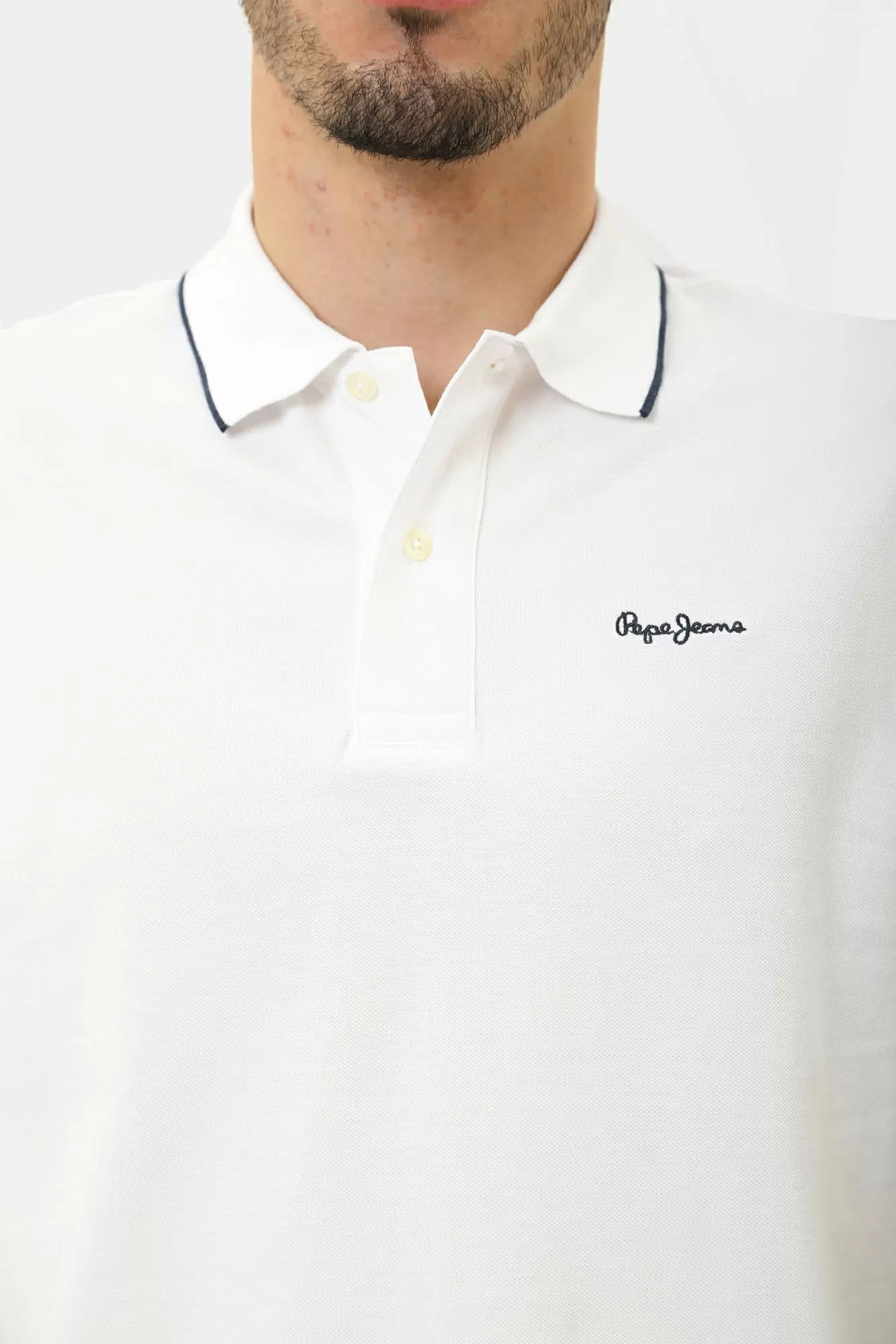 PM542101 Поло Pepe Jeans Белый