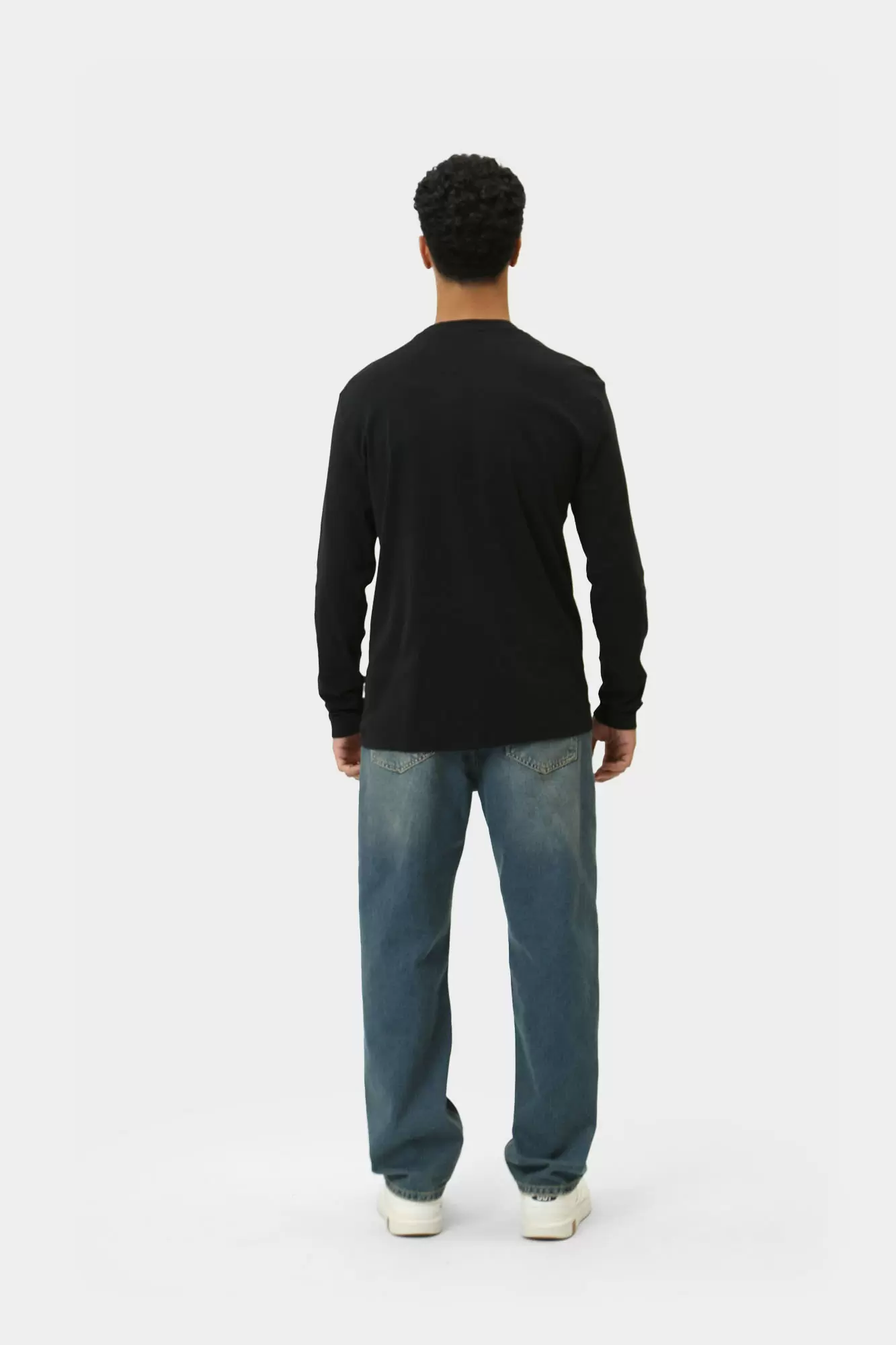 1015674 Лонгслив Mustang Черный