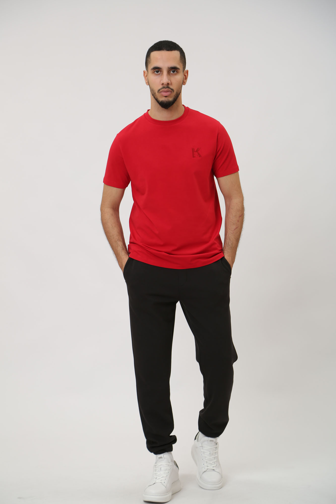 541221_755890 Футболка Karl Lagerfeld Бордовый