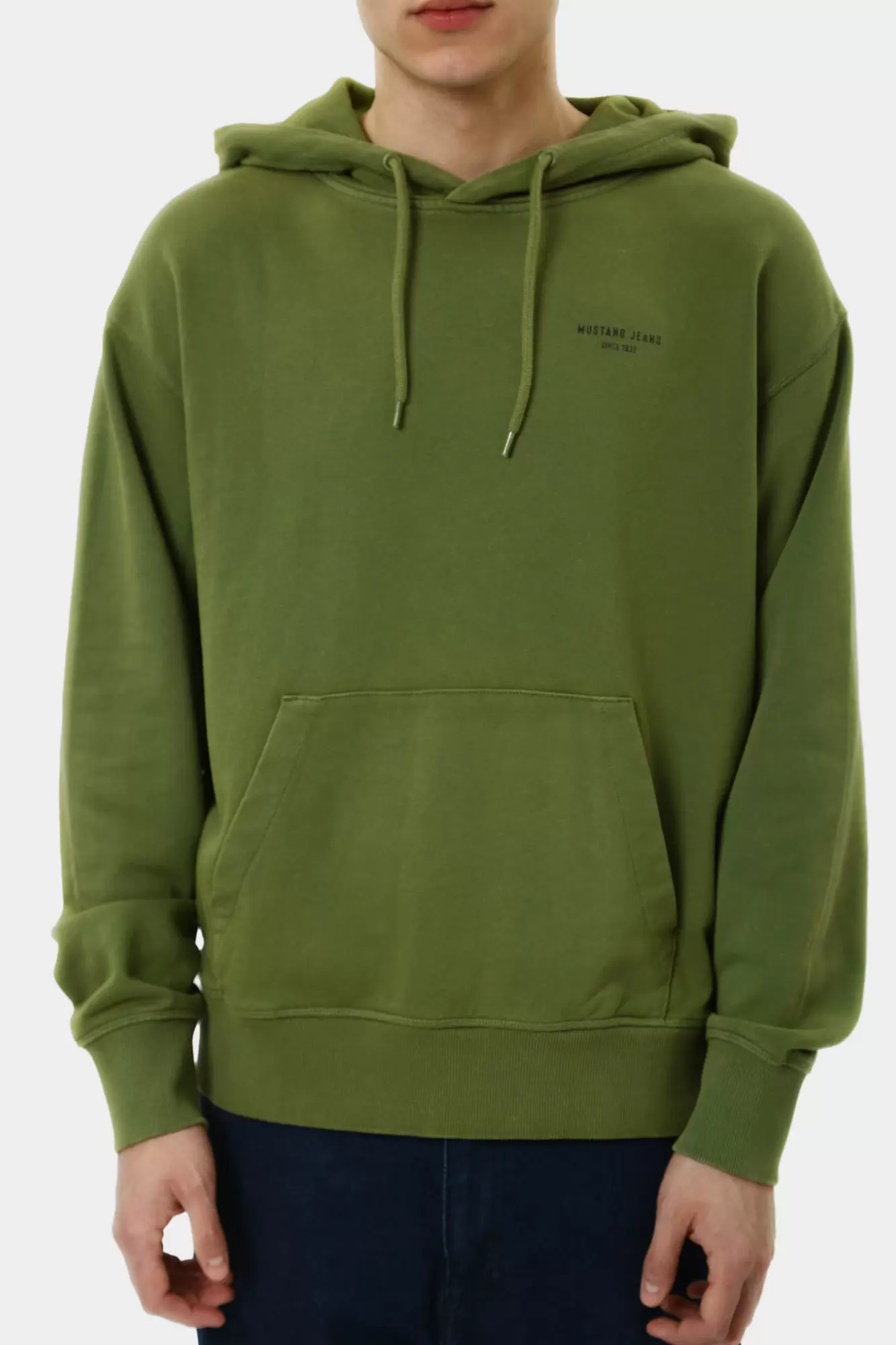 1015925 Худи Mustang Зеленый