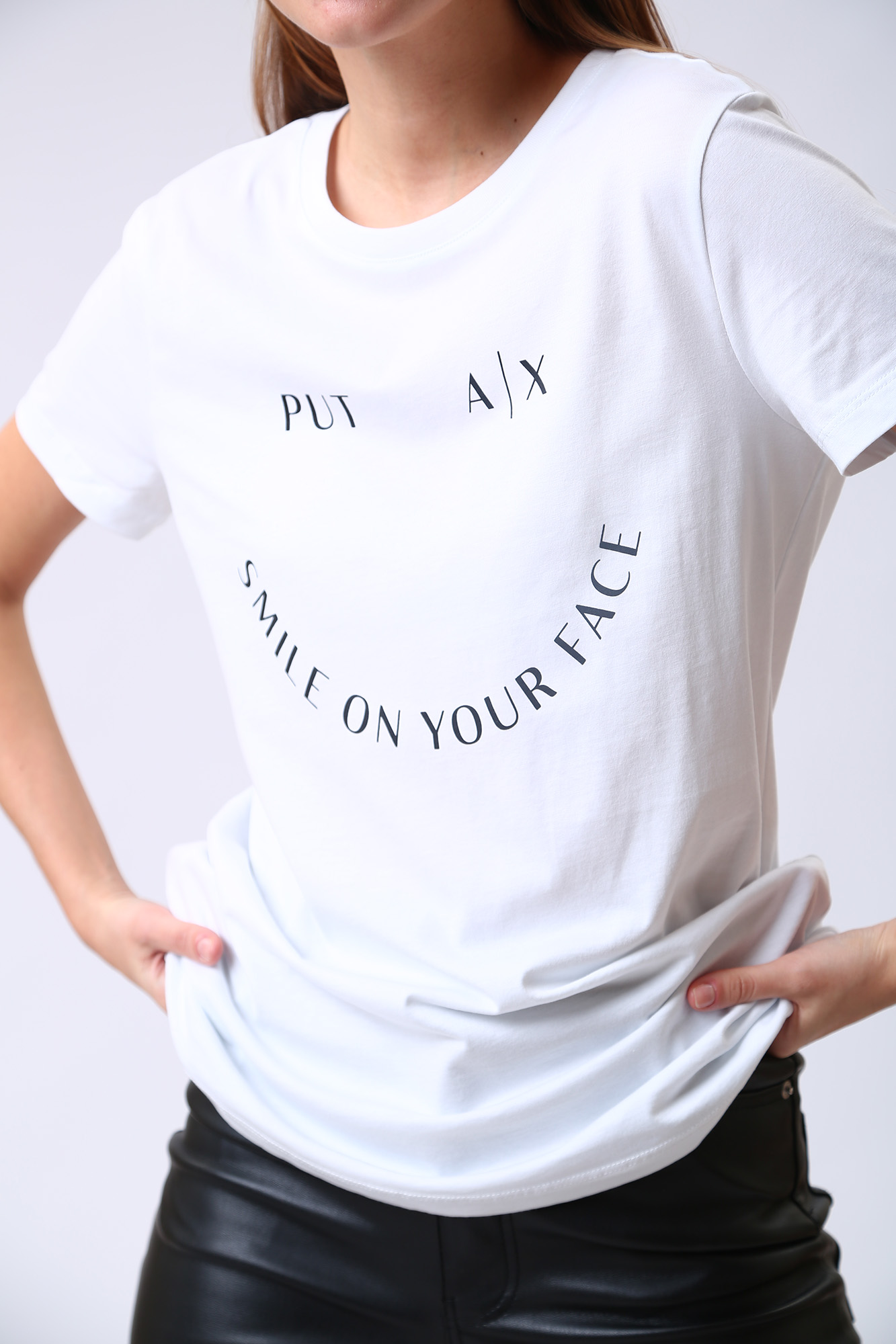 6LYT31_YJ6XZ футболка armani exchange 