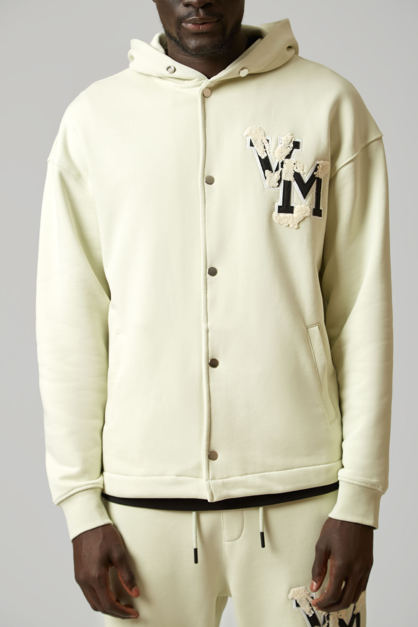 Толстовка с капюшоном Van Mich Бежевый