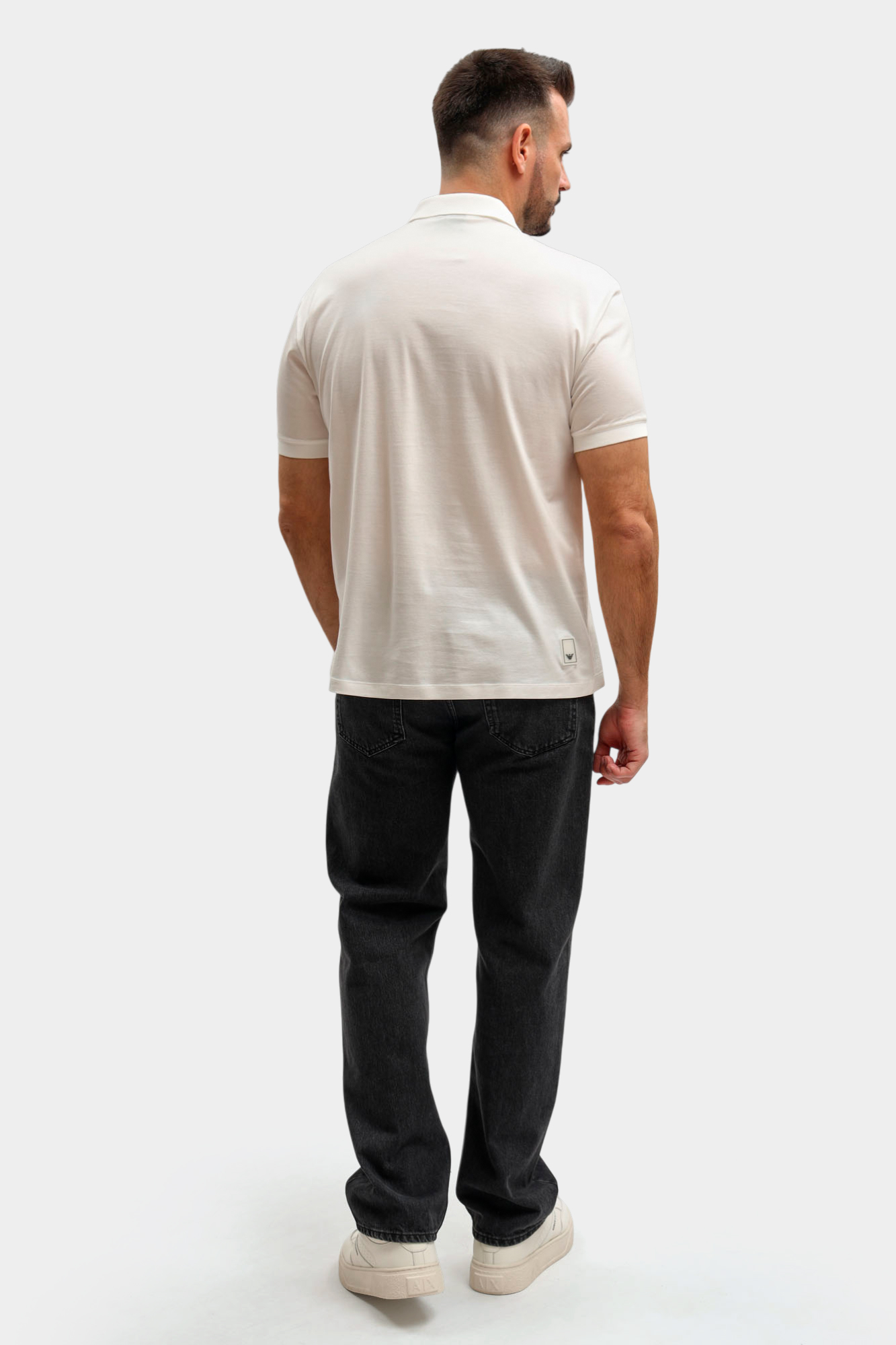 EM005492_AF24839 Поло Emporio Armani Белый