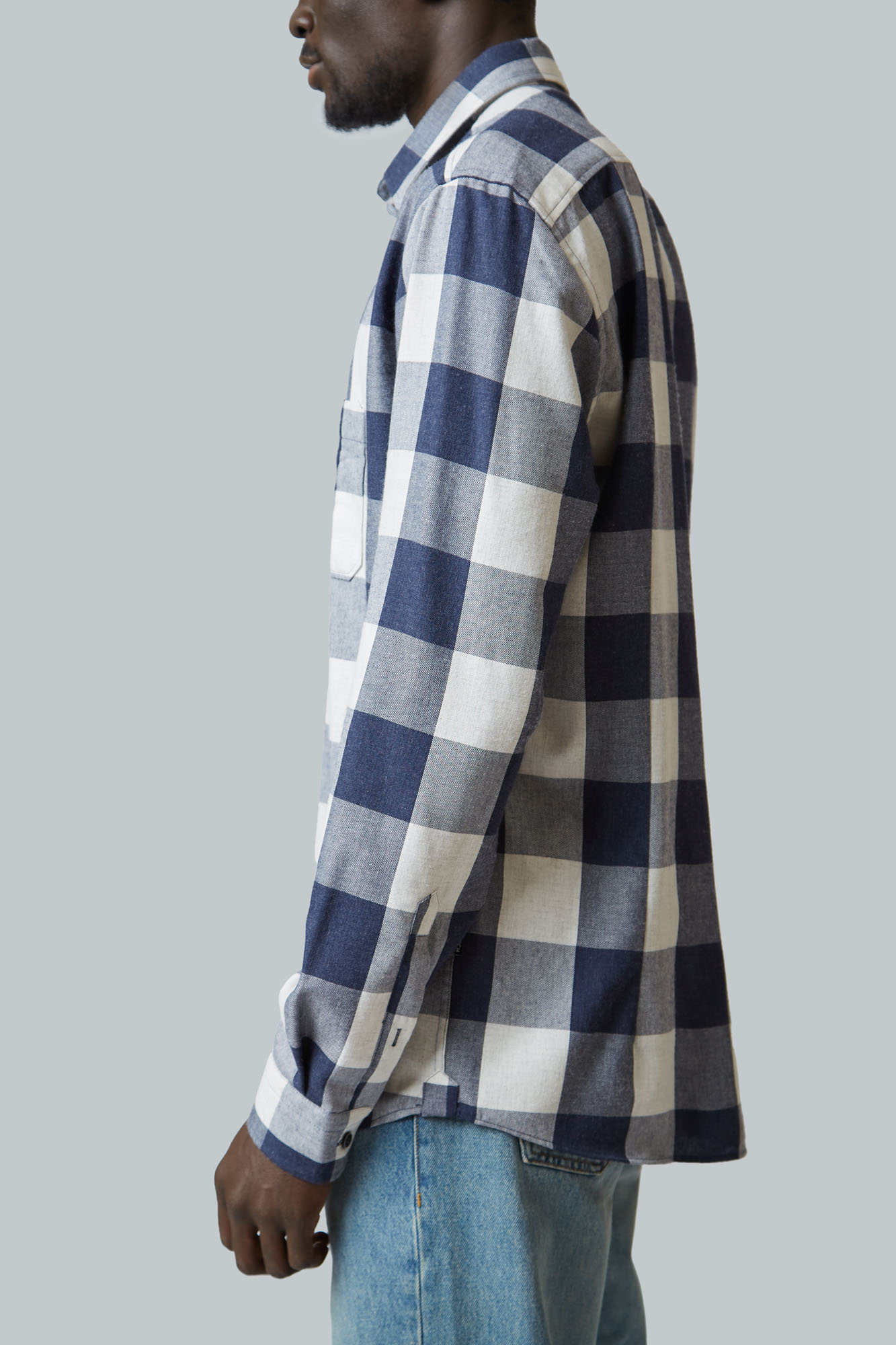 VM-BAL-58-005 Рубашка с длинным рукавом Van Mich Синий