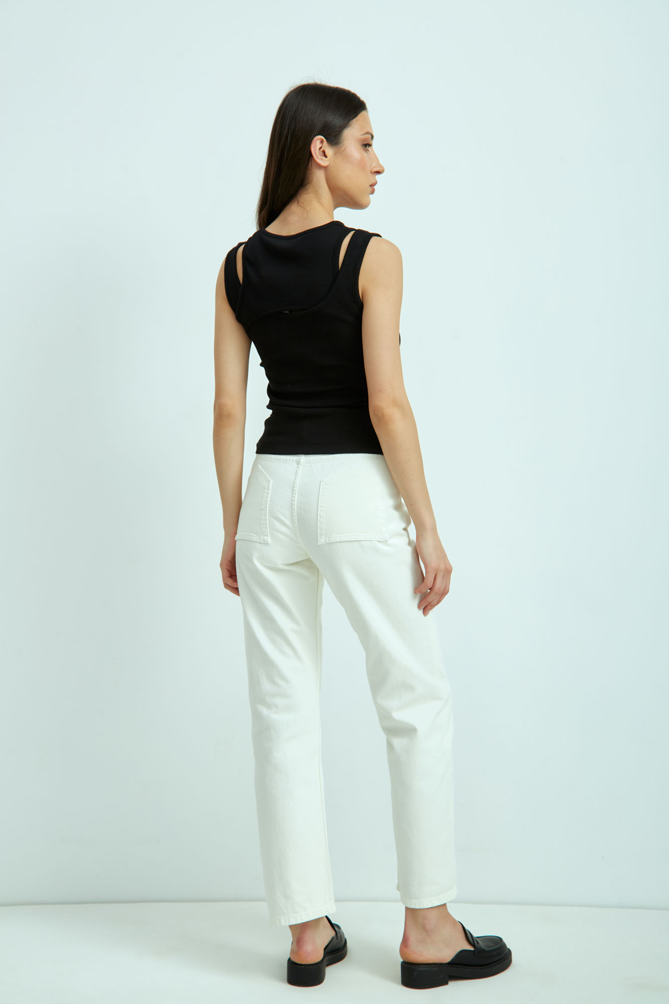 VW-OMA-33-020 джинсы straight  van mich 