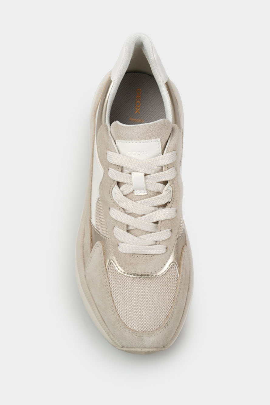 D45UFB05422C Кроссовки Geox Бежевый