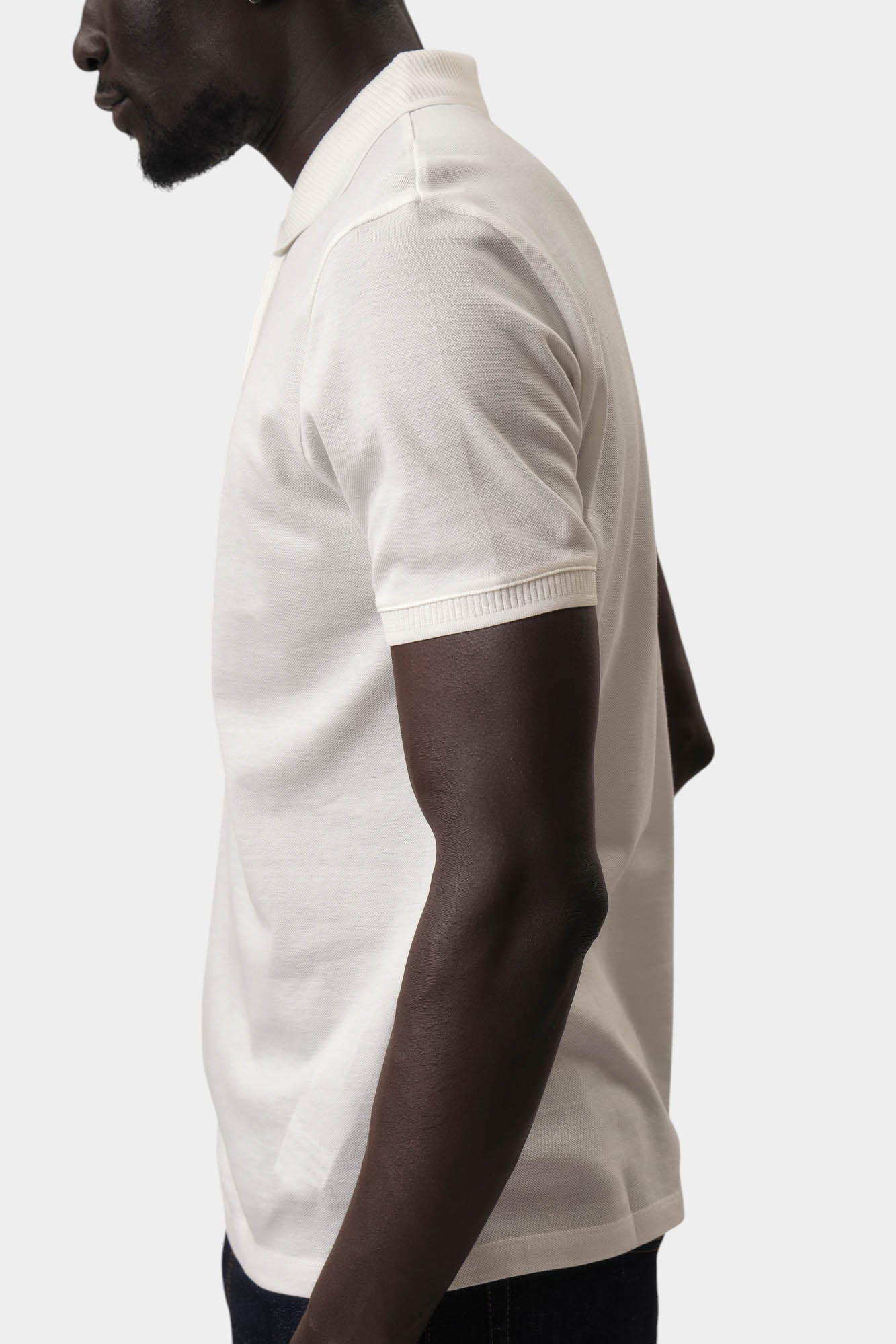 EM000850_AF1 Поло Emporio Armani Белый