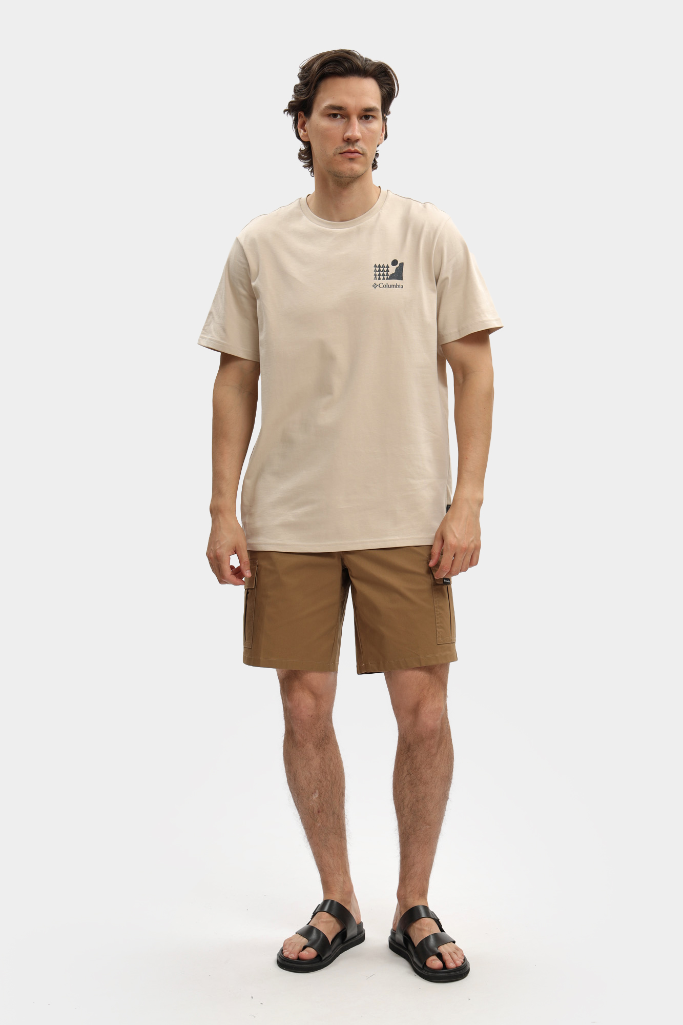 2036451 Футболка Columbia Бежевый