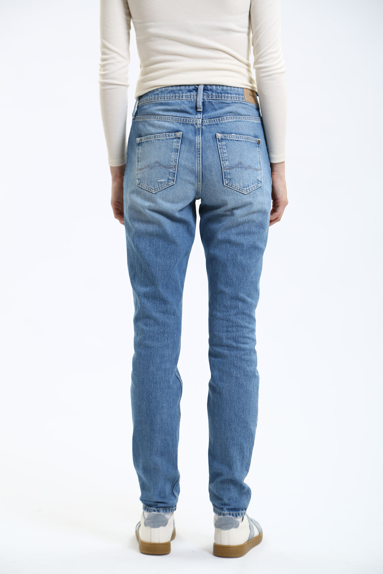 PL204591 джинсы tapered jeans hw  pepe jeans 