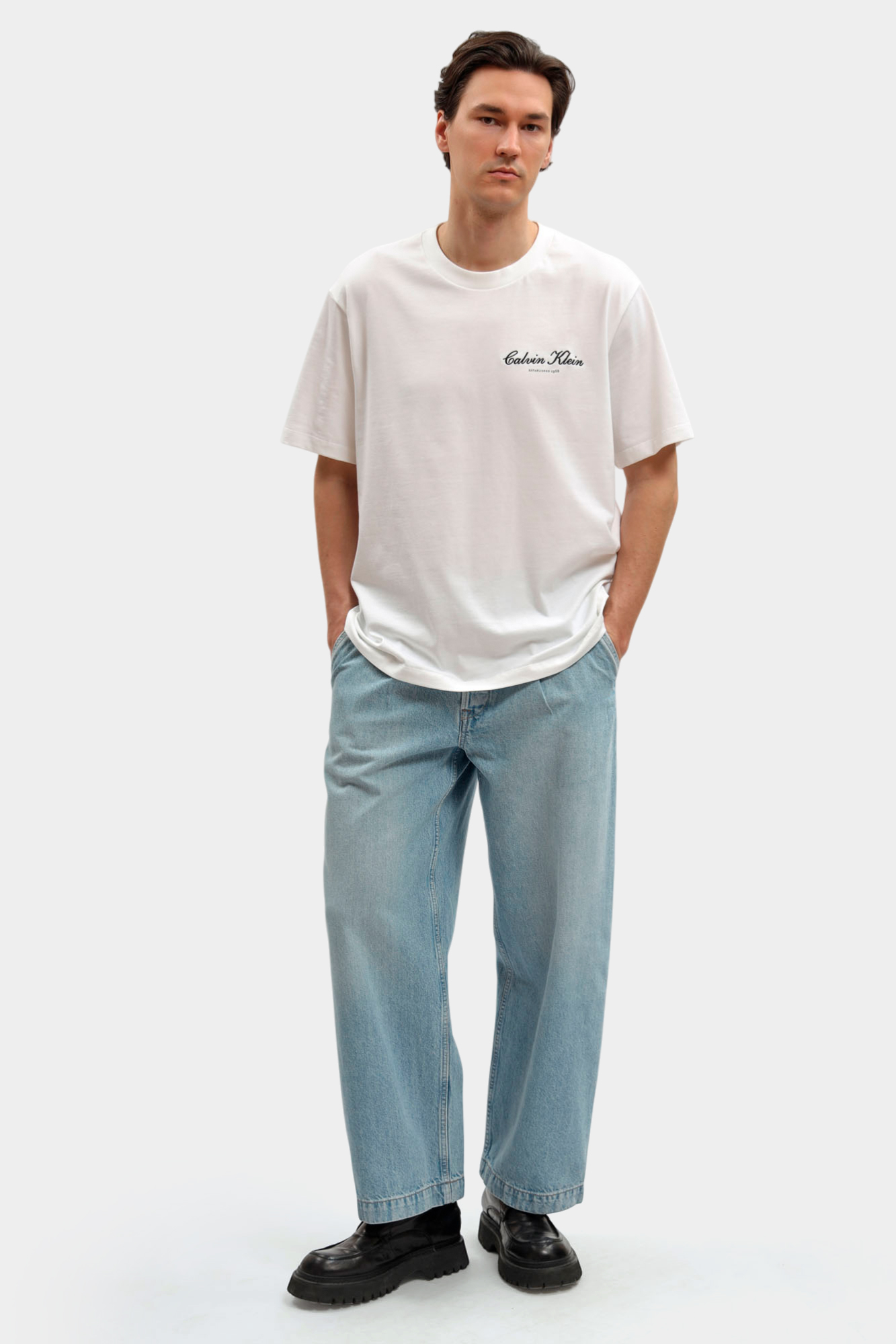 LV04RF822G Футболка Calvin Klein Jeans Белый