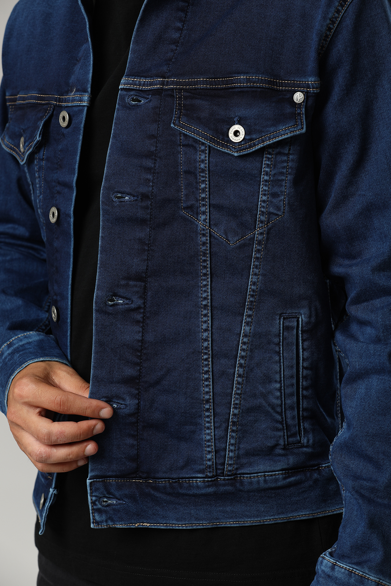 PM402465HG4 Куртка джинсовая Pepe Jeans Синий