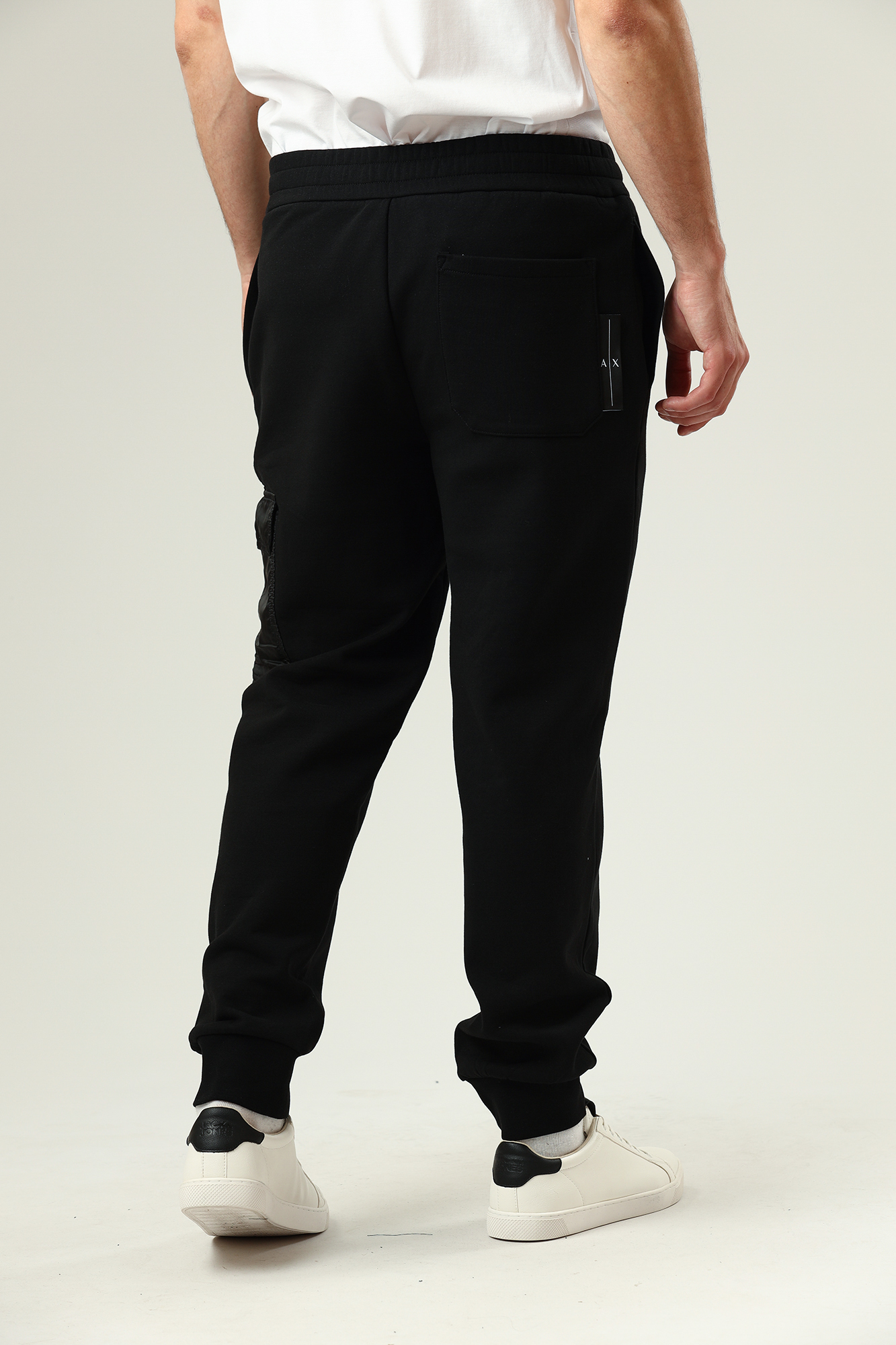 3LZPFA_ZJ6TZ Брюки спортивные джоггеры Armani Exchange Черный