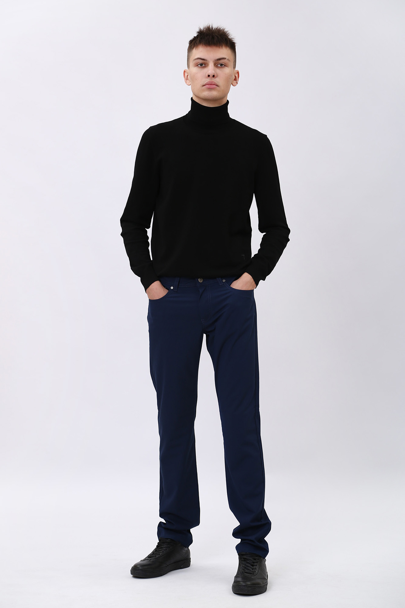 511813_265840 Брюки 5-карманные  Karl Lagerfeld Синий