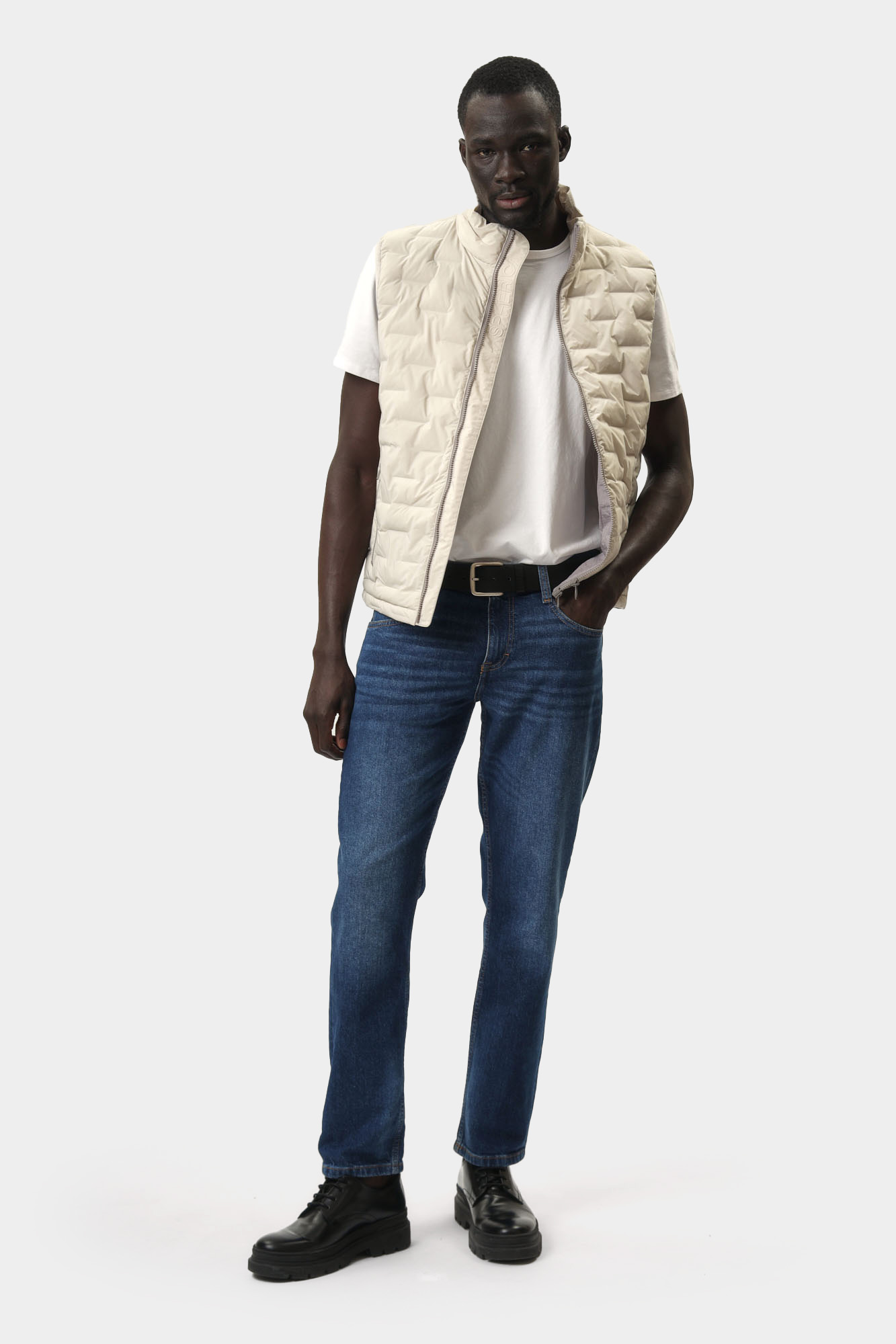 M5528DT3204F Жилет Geox Бежевый