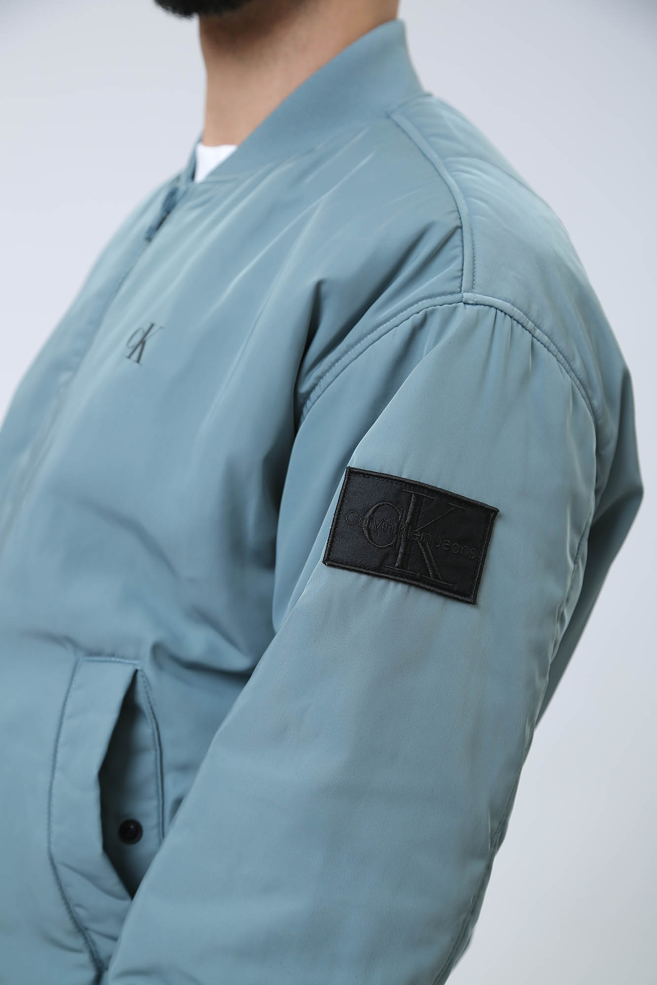 J30J324657 Бомбер Calvin Klein Jeans Синий