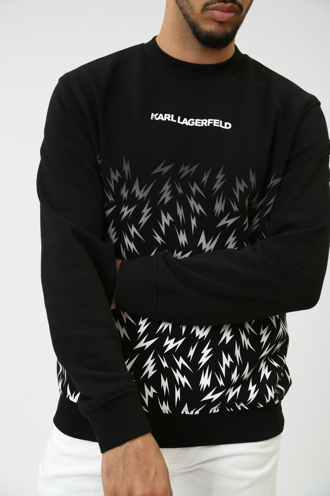 542900_705007 Свитшот Karl Lagerfeld Черный