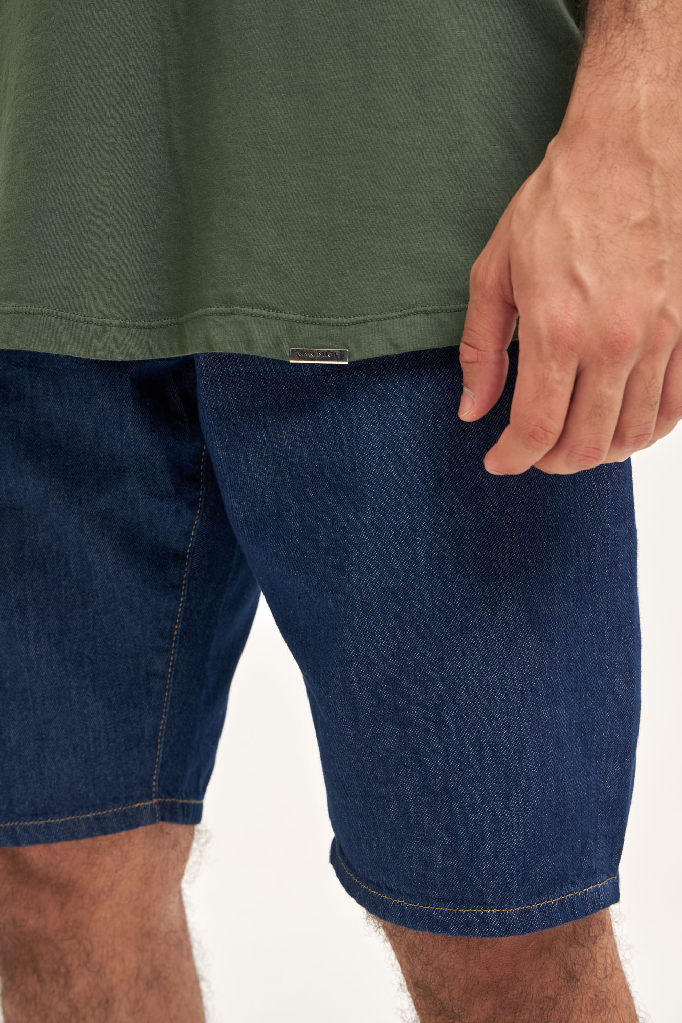 VM-ERK-22-071 Футболка Van Mich Зеленый