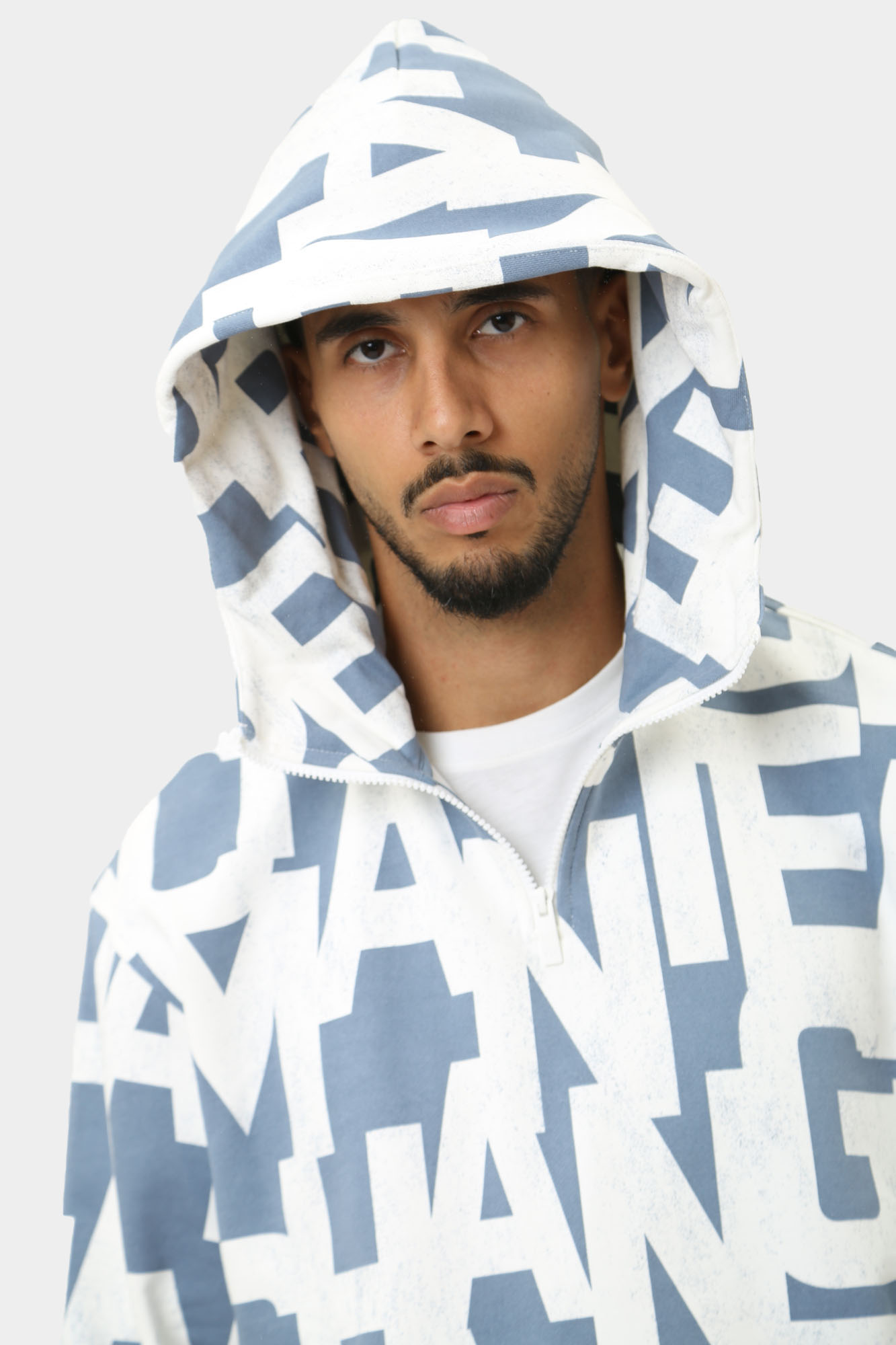 6DZMLB_ZJ4XZ Худи Armani Exchange Голубой