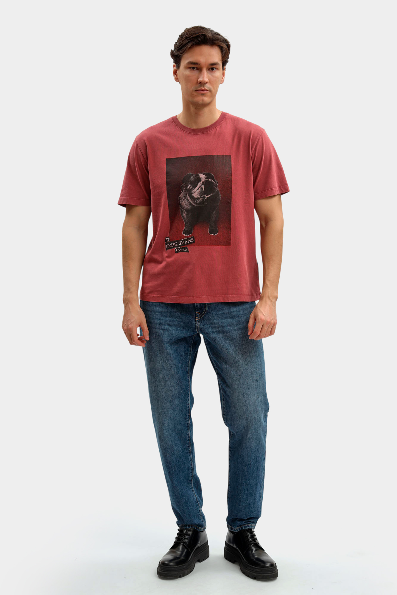 PM5010174 Футболка Pepe Jeans Красный