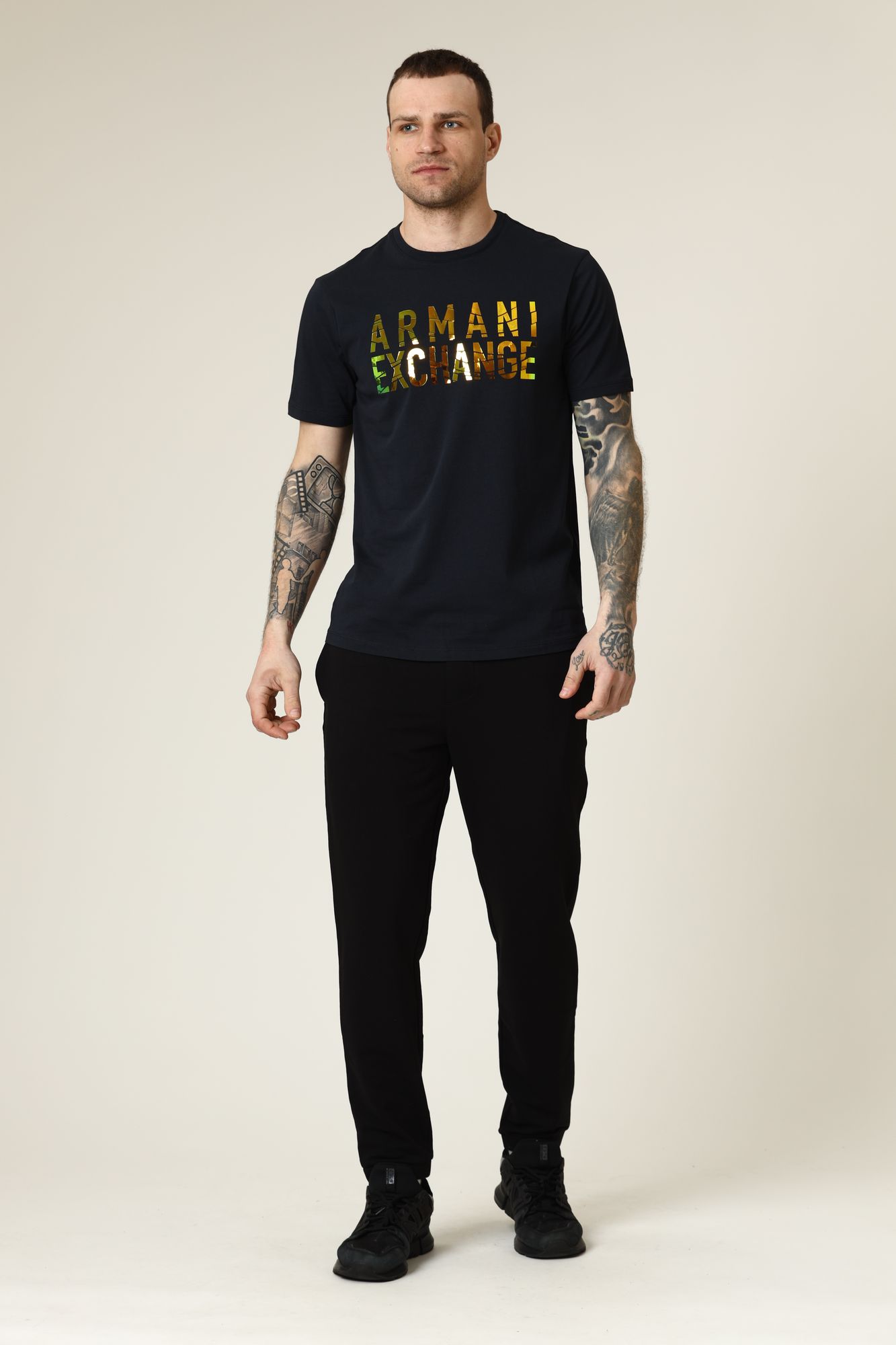 8NZP82_ZJH3Z Брюки спортивные Armani Exchange Черный