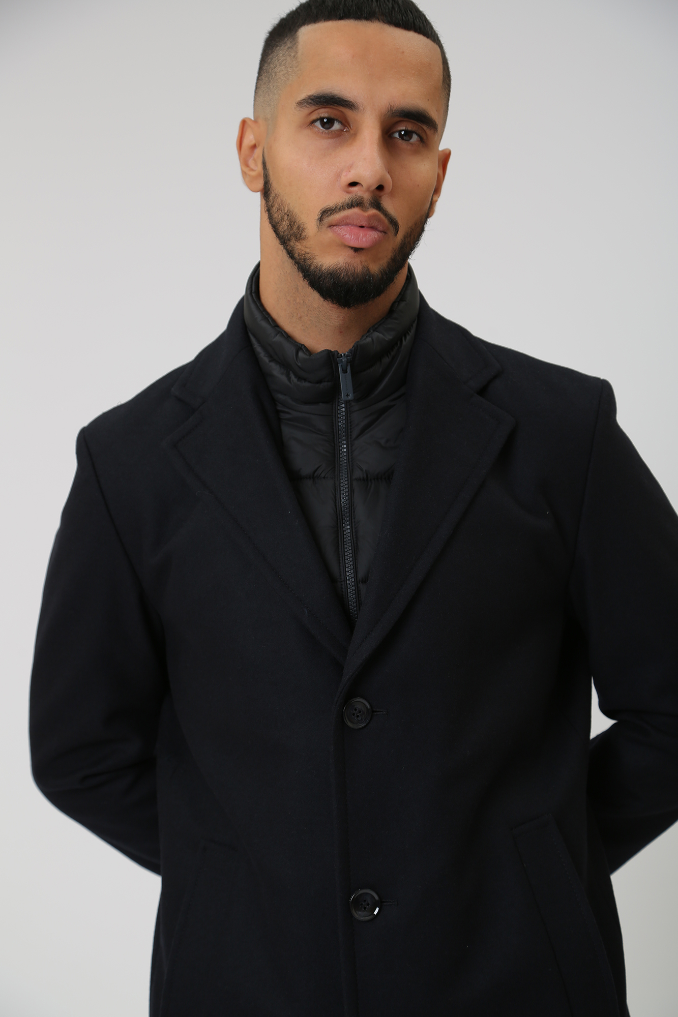 Пальто Strellson Синий