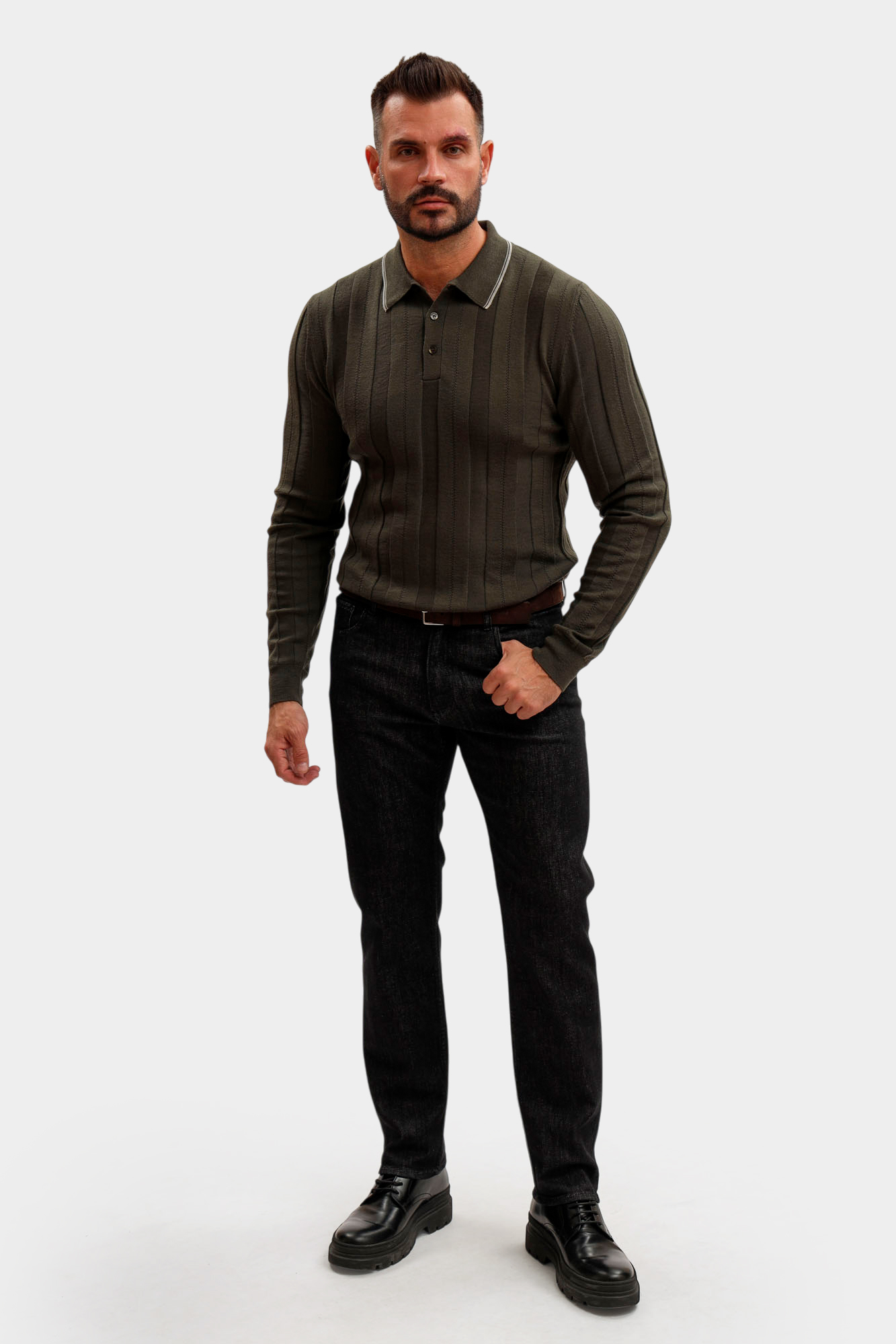 P408H304793N-MJ380D70-25YJ Джинсы Trussardi Серый