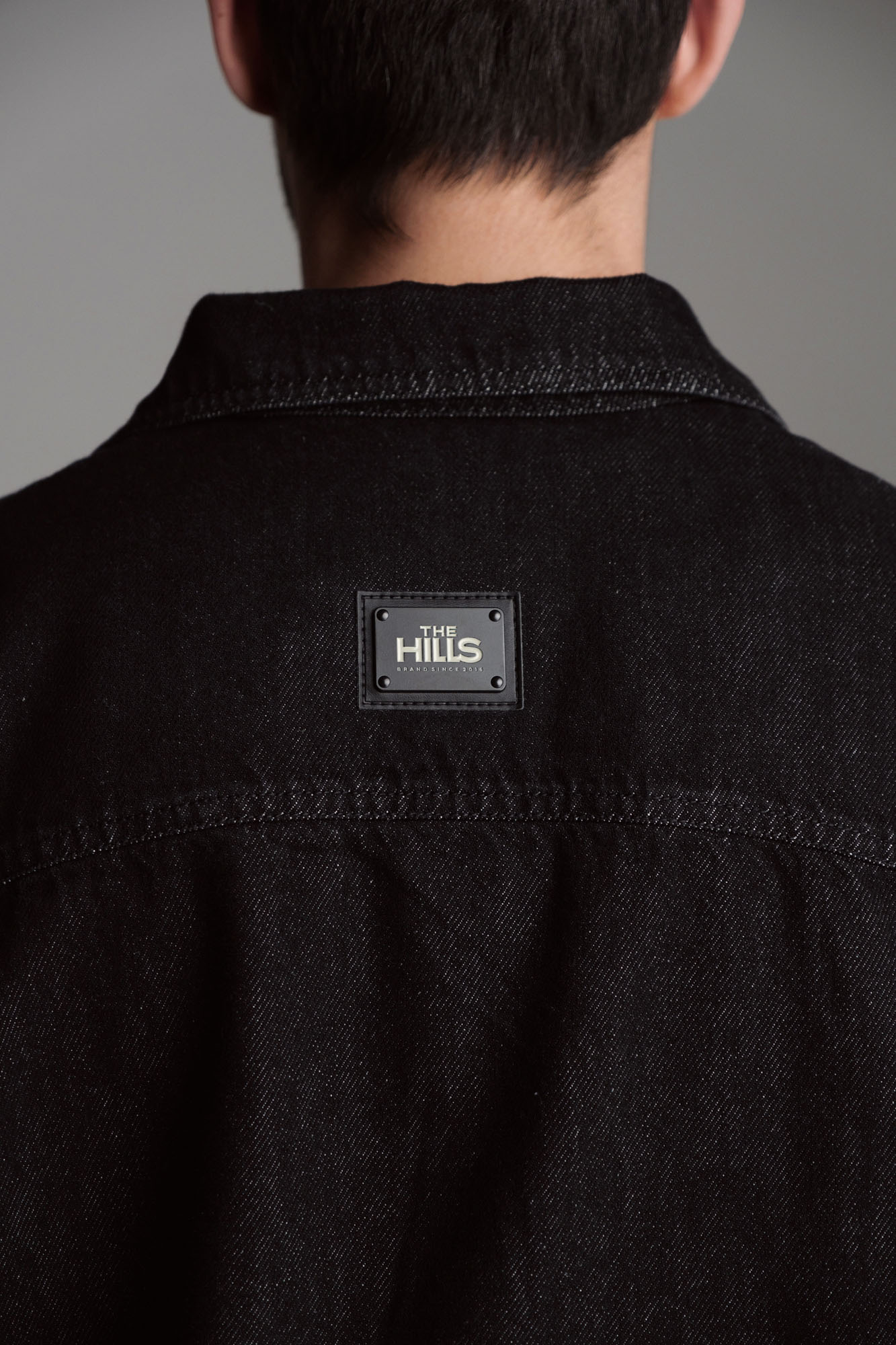 M-242-TH-56-0059 Рубашка джинсовая The Hills Черный