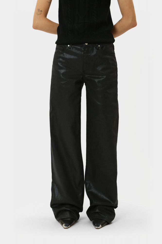 Ремень Emporio Armani Натуральная кожа Черный