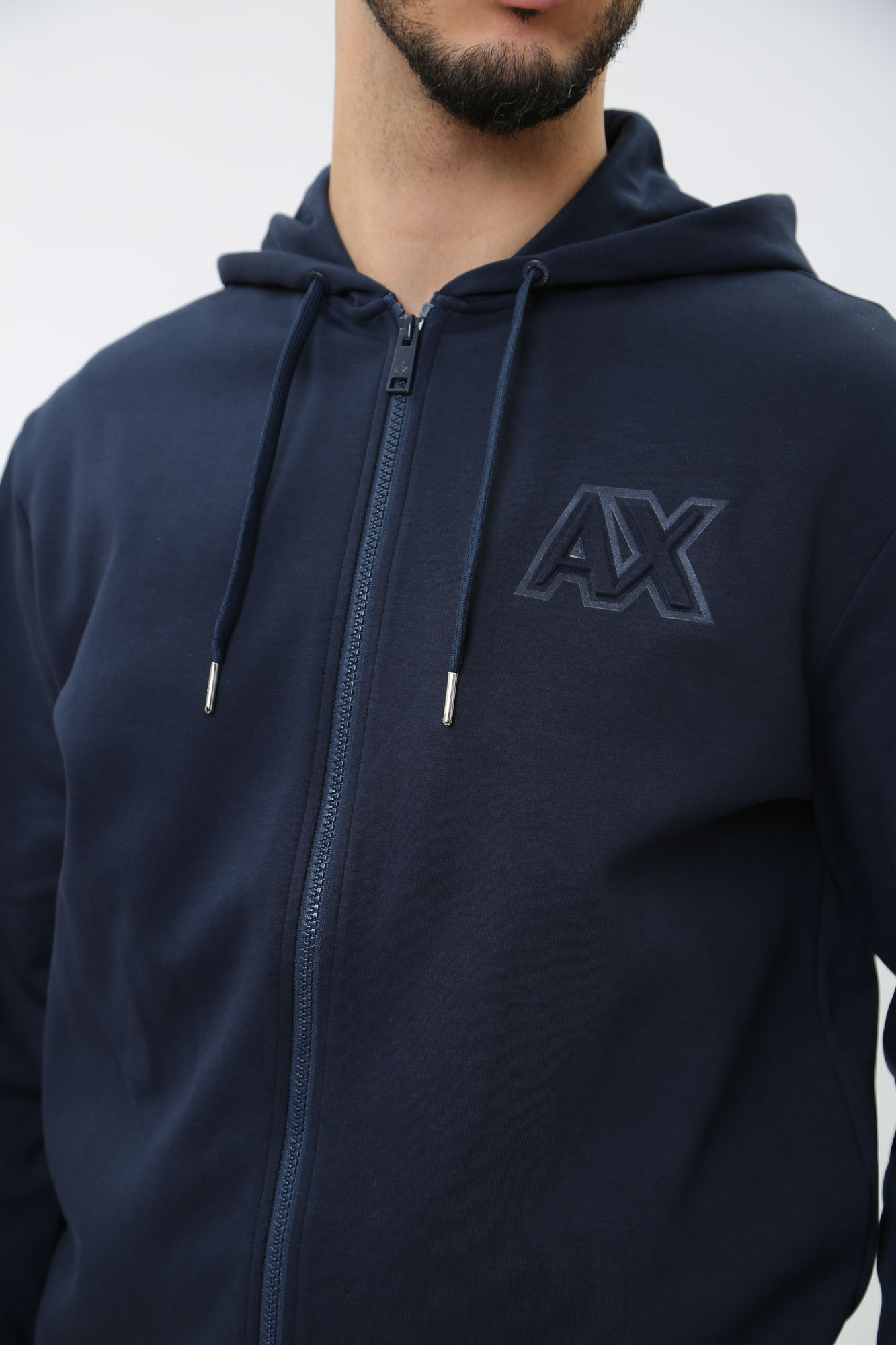 3DZMAE_ZJMAZ Толстовка с капюшоном Armani Exchange Синий